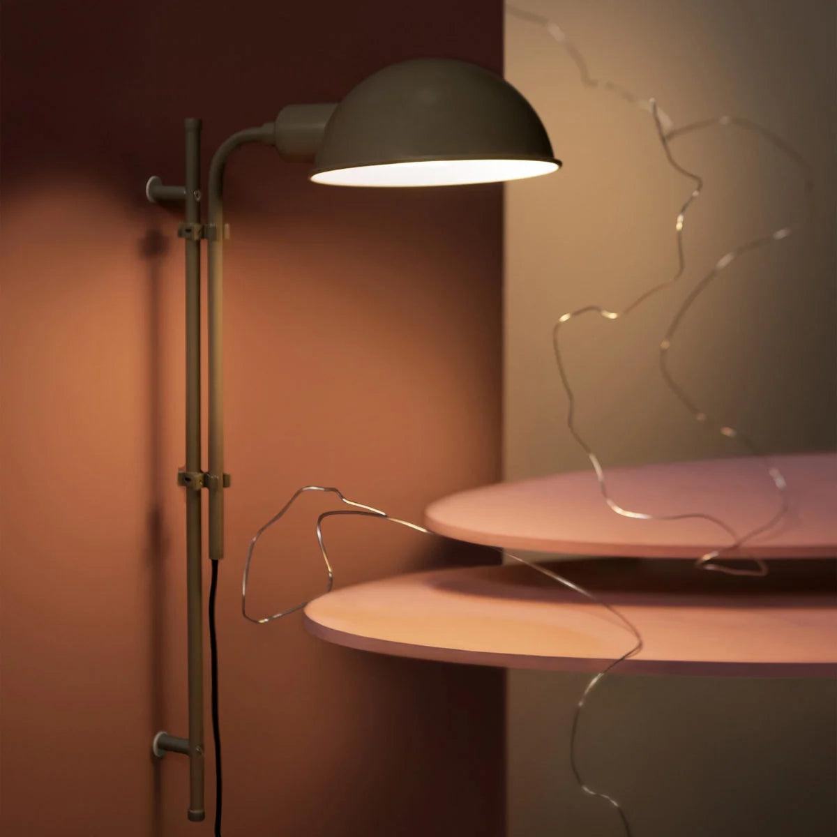 Lampa ścienna FUNICULI szary Marset Eye on Design