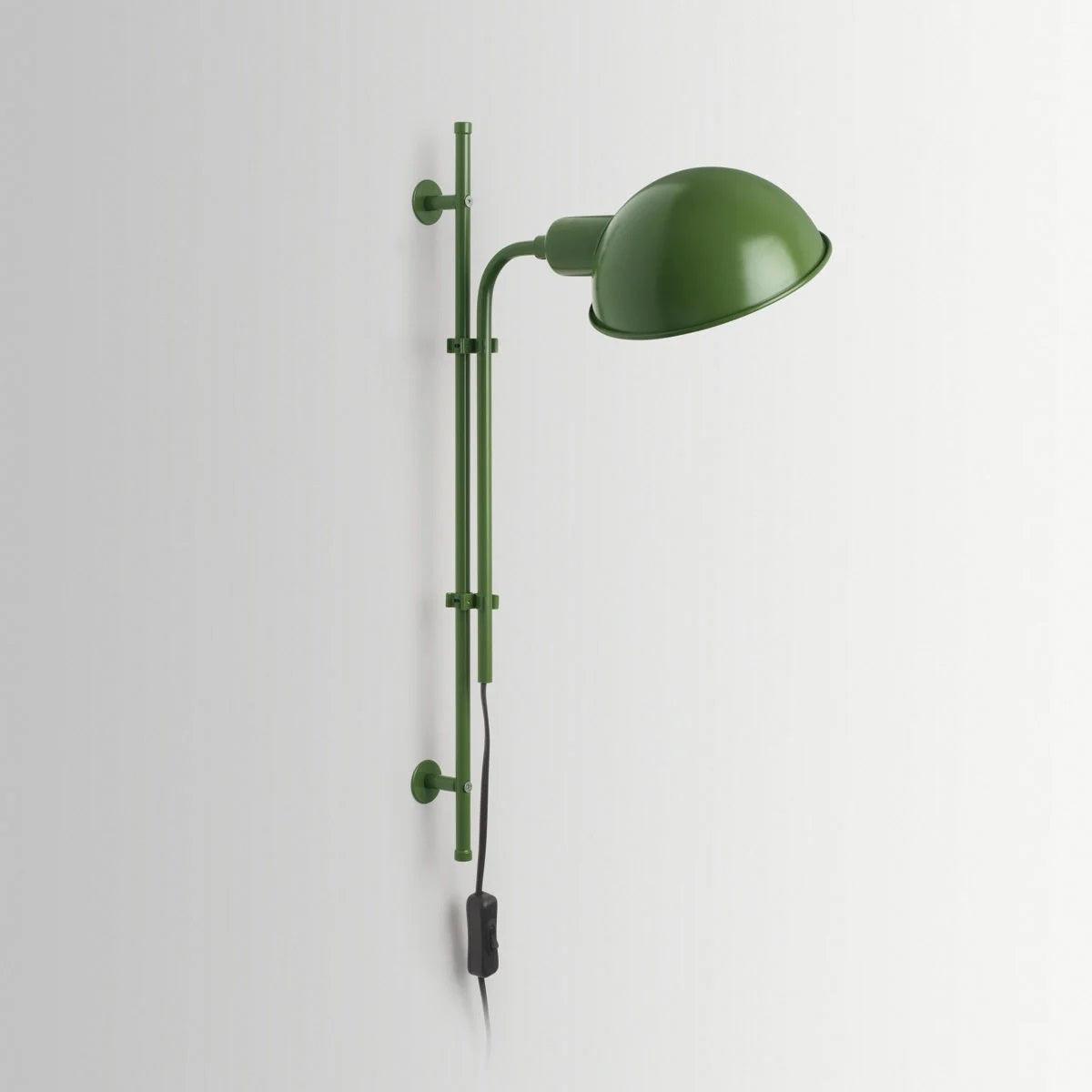 Lampa ścienna FUNICULI zielony Marset Eye on Design