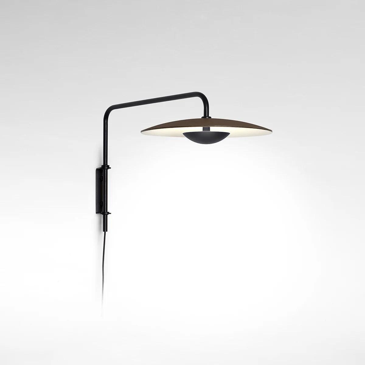 Lampa ścienna GINGER ciemnobrązowy Marset Eye on Design