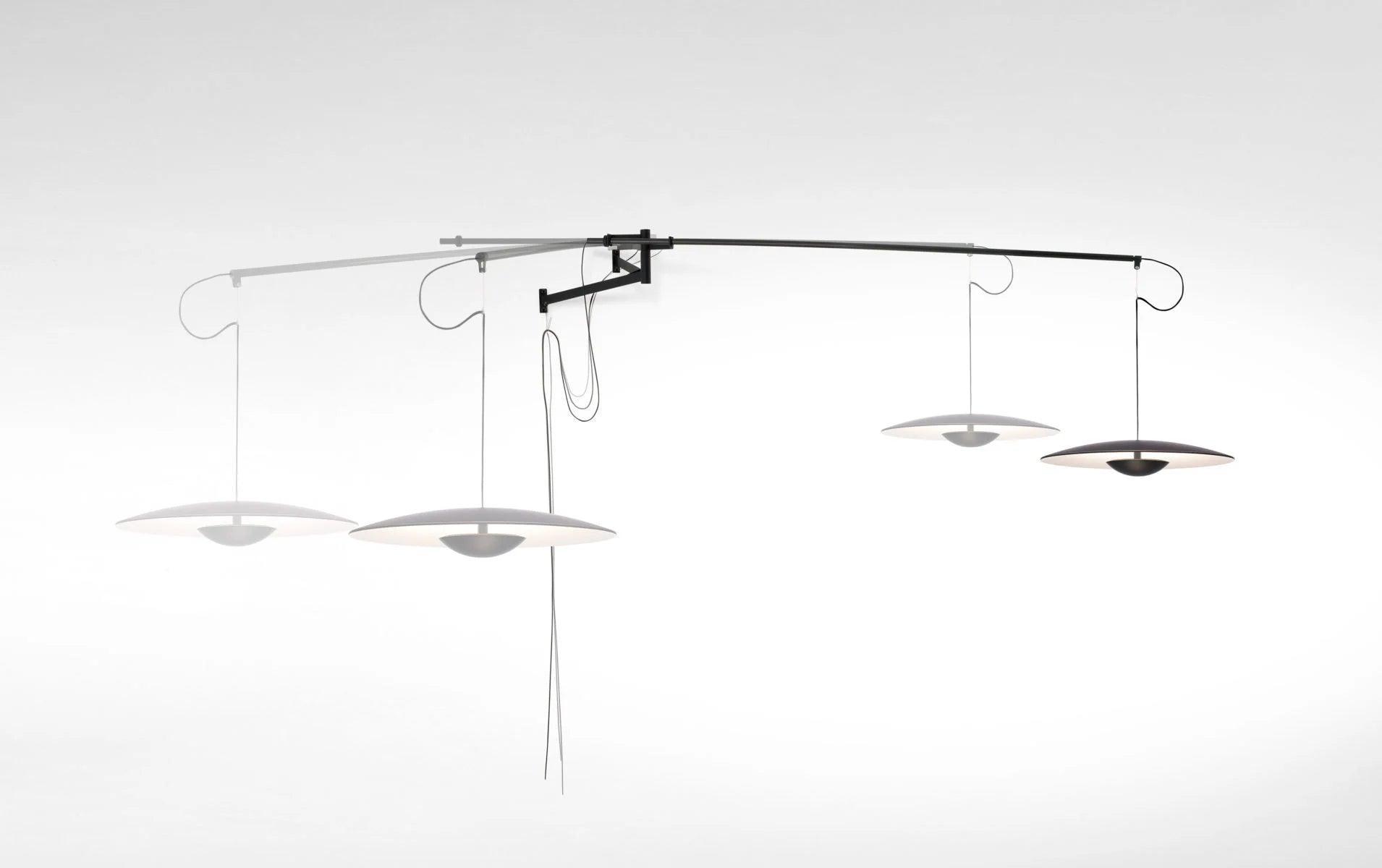Lampa ścienna GINGER XL ciemnobrązowy Marset Eye on Design