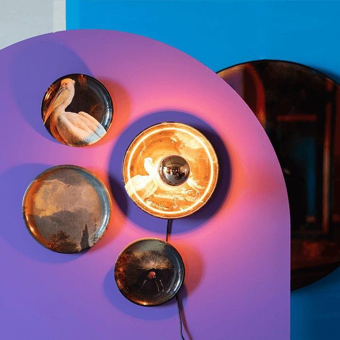 Lampa ścienna NO FOOD HERE pelikany Bold Monkey Eye on Design