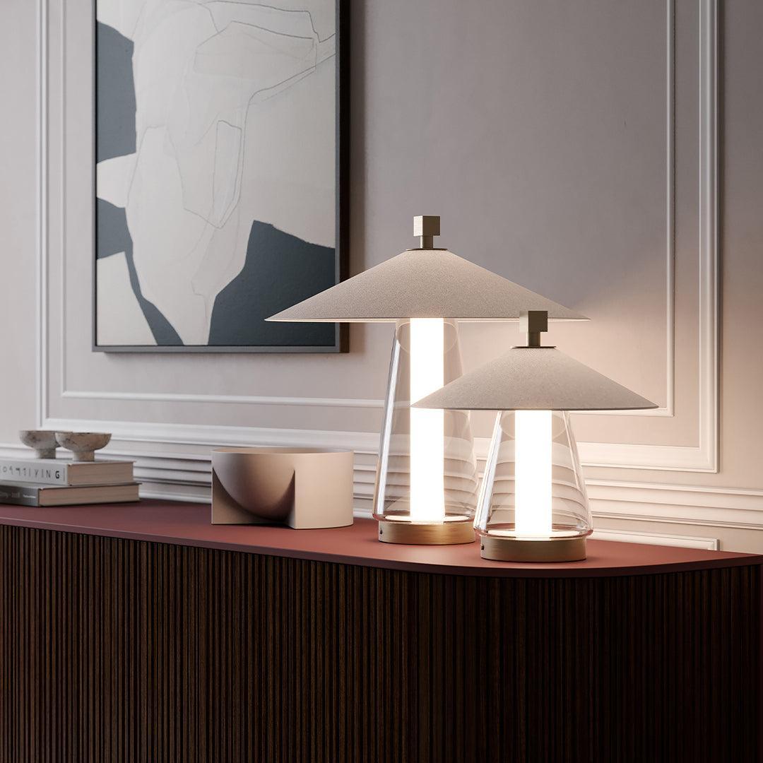 Lampa stołowa ASIA antracytowy Contardi Eye on Design