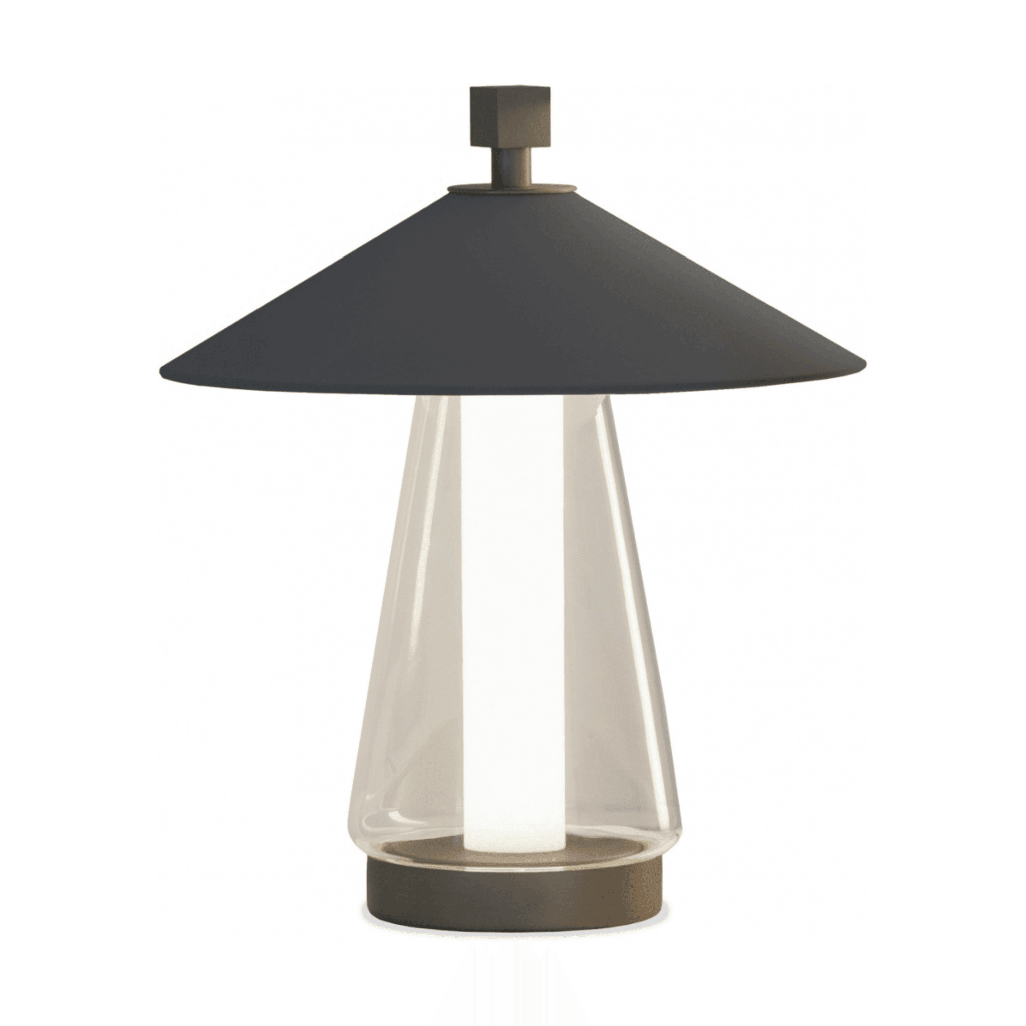 Lampa stołowa ASIA antracytowy Contardi S szczotkowany brąz Eye on Design