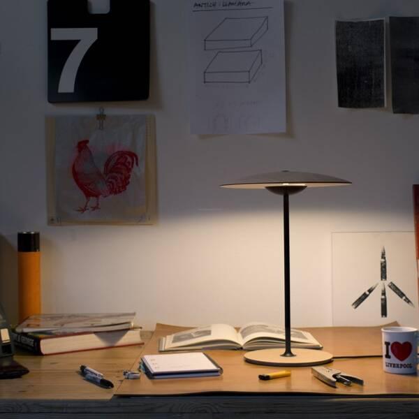 Lampa stołowa GINGER jasnobrązowy Marset Eye on Design