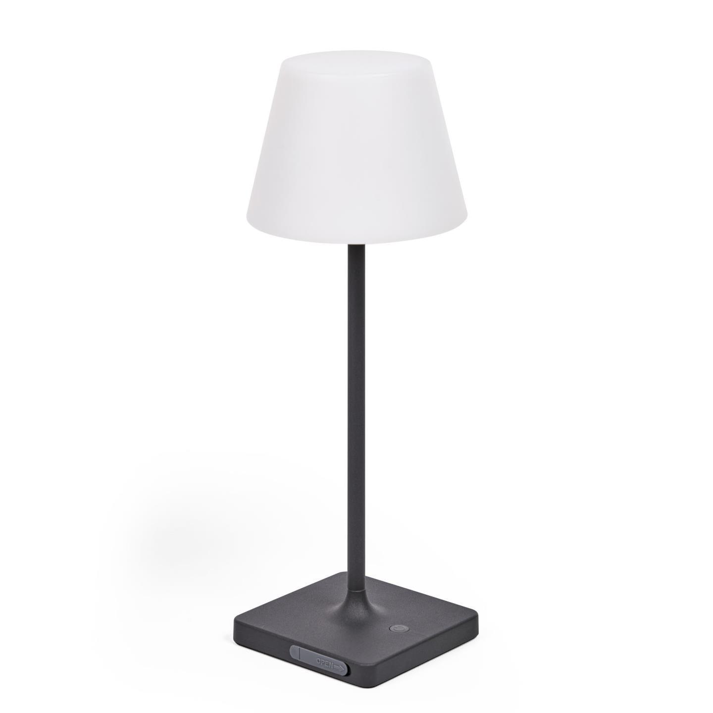 Lampa stołowa ogrodowa ALUNEY czarny La Forma Eye on Design