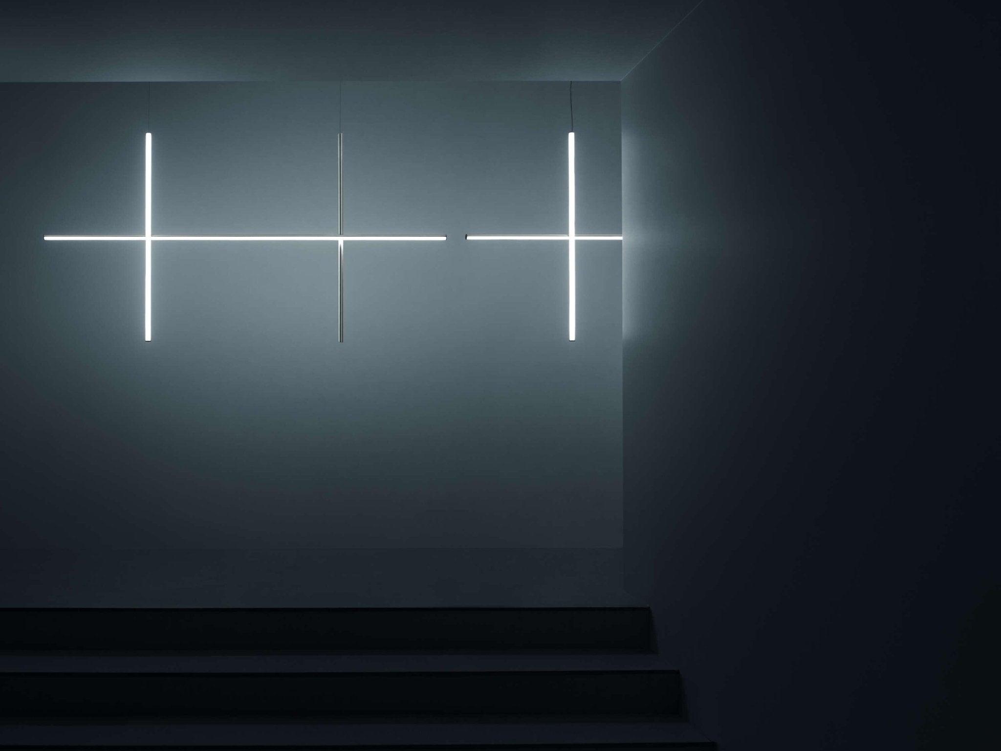 Lampa sufitowa COORDINATES 2 srebrny Flos Eye on Design