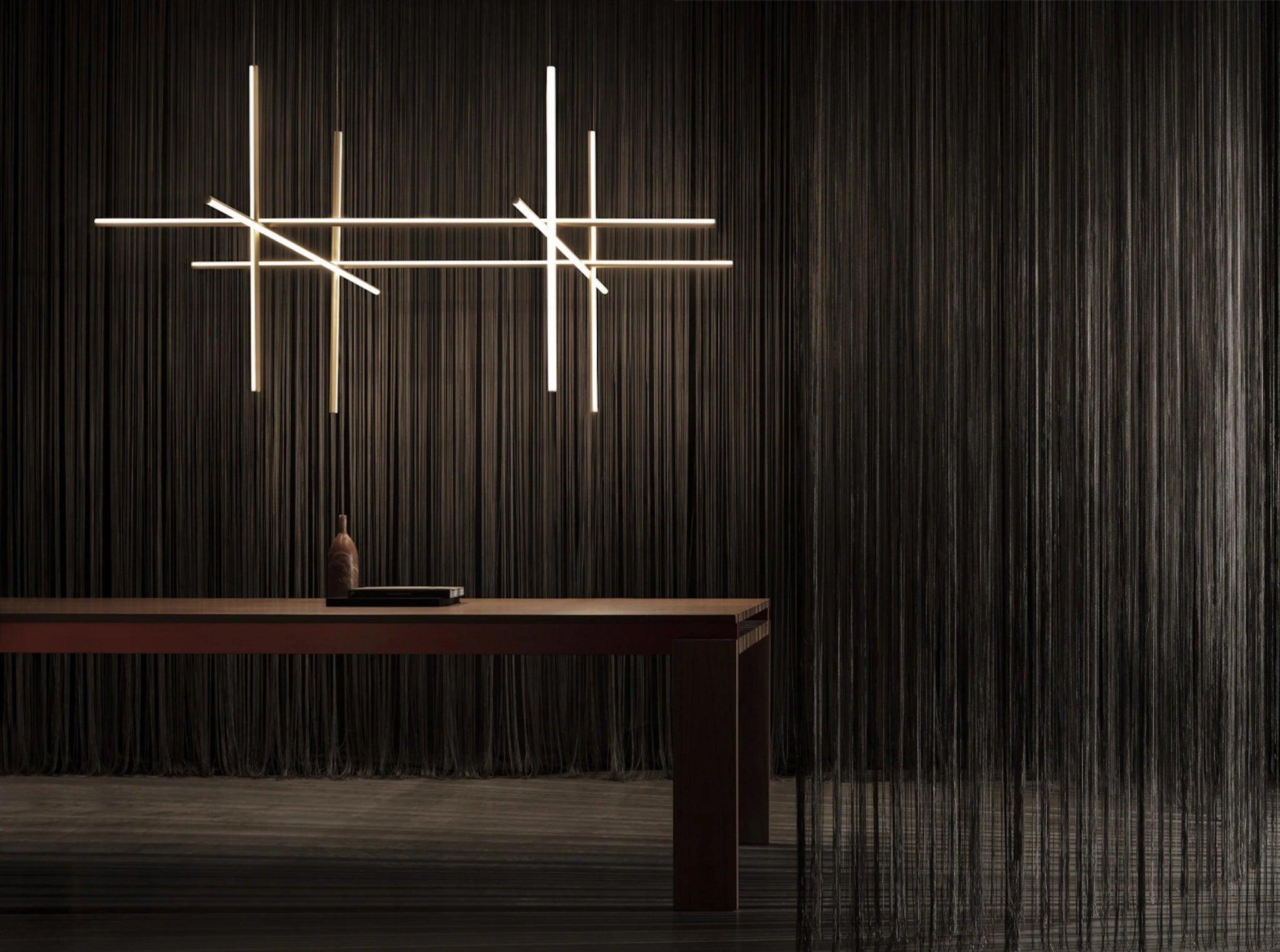 Lampa sufitowa COORDINATES 4 srebrny Flos Eye on Design