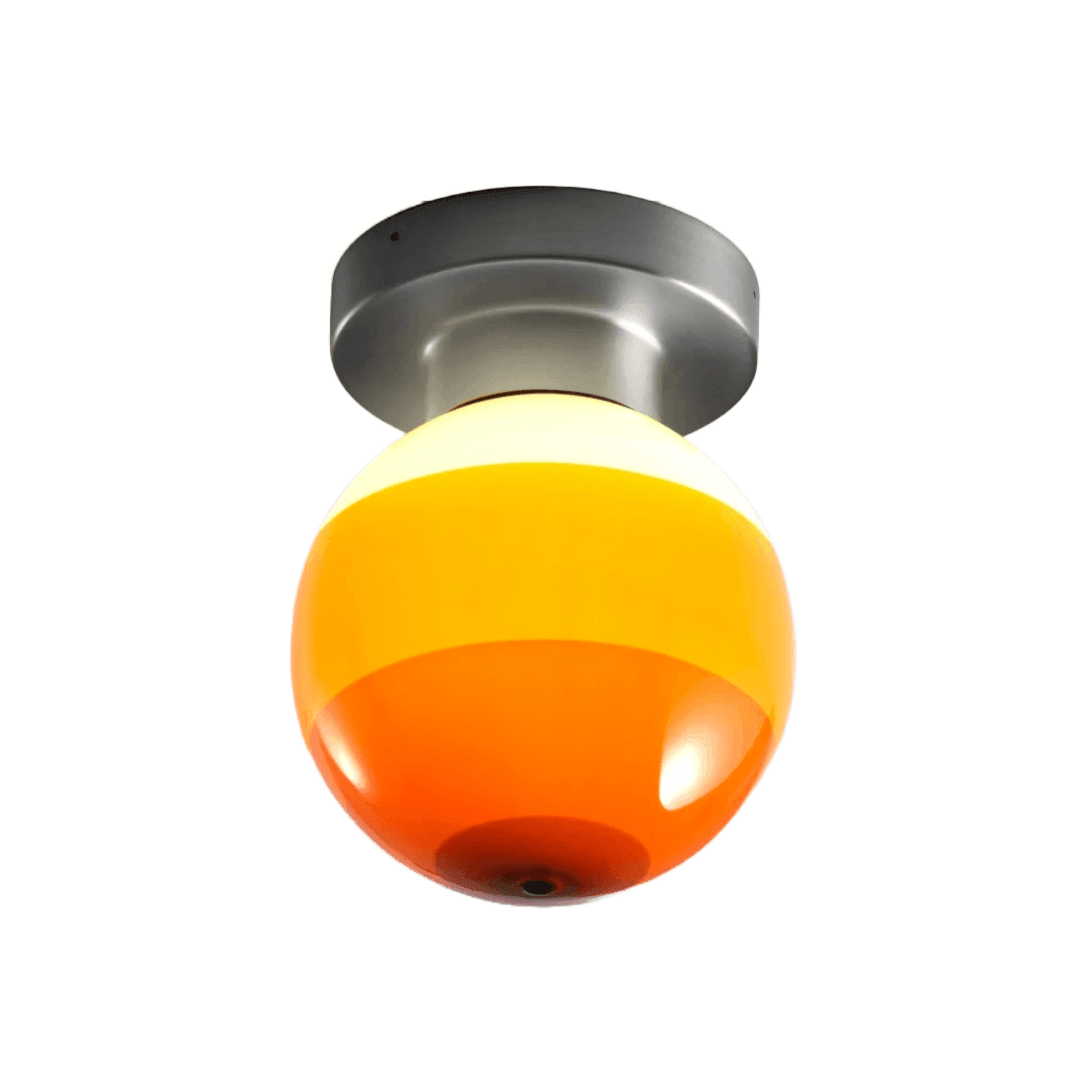 Lampa sufitowa DIPPING bursztynowy Marset grafitowy Eye on Design