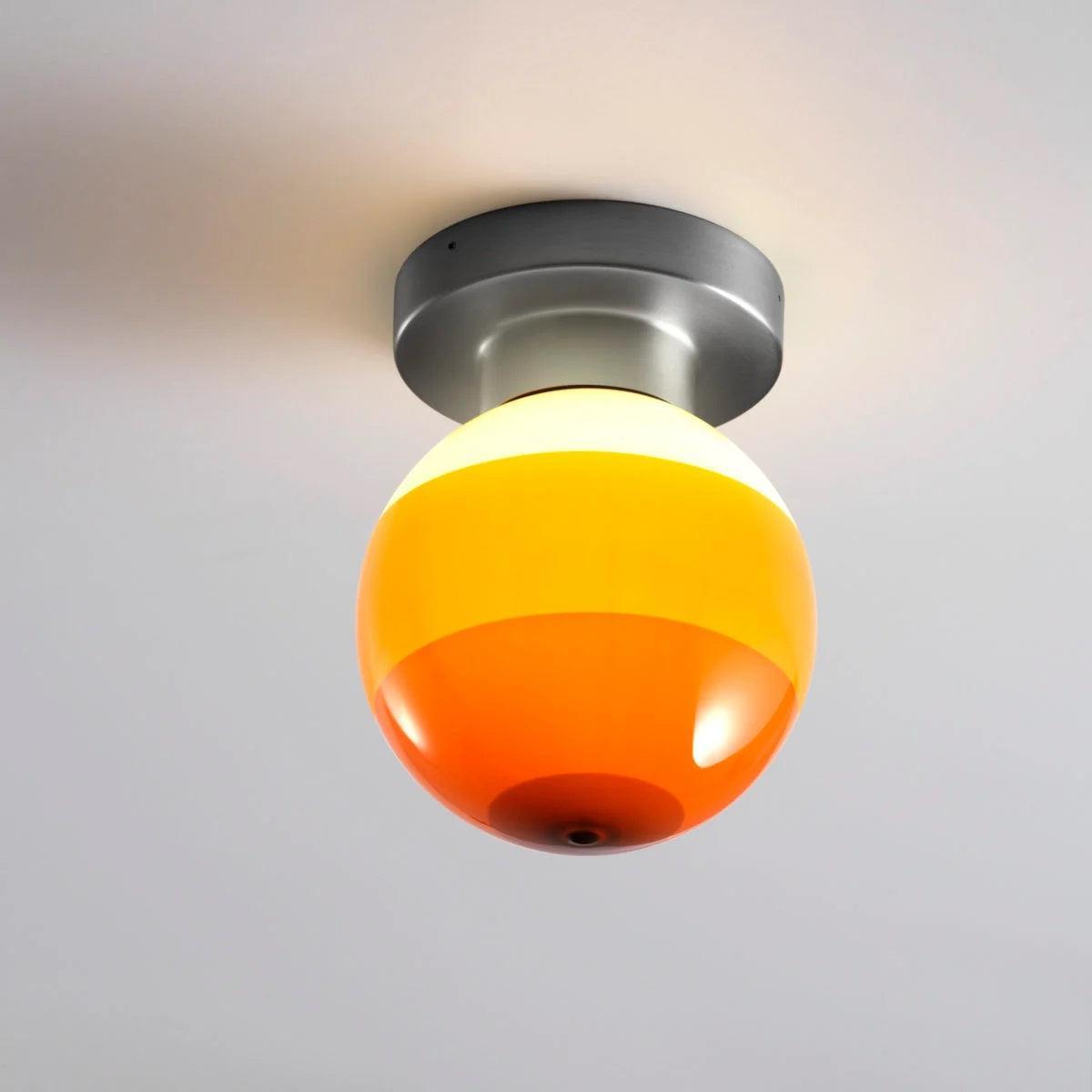 Lampa sufitowa DIPPING bursztynowy Marset Eye on Design