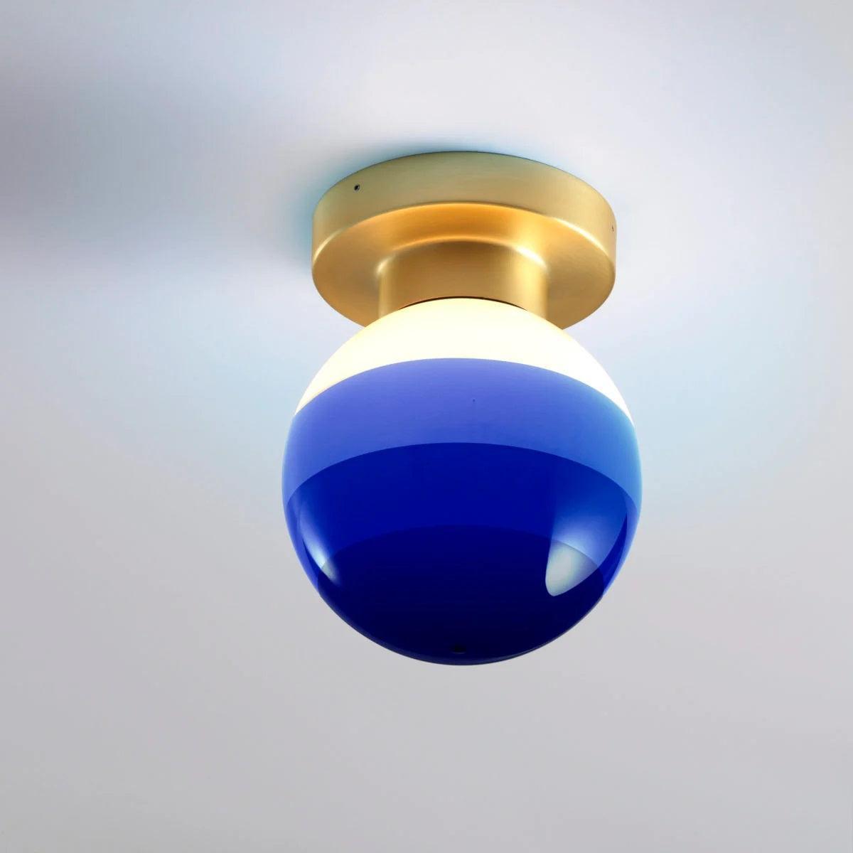 Lampa sufitowa DIPPING niebieski Marset Eye on Design