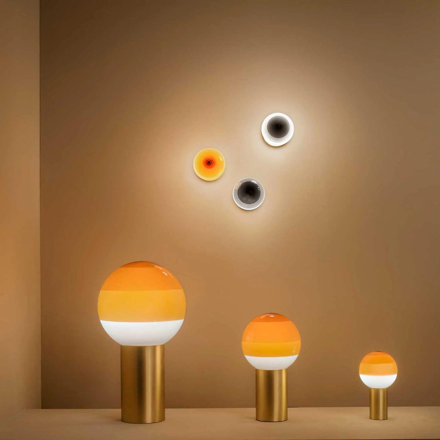 Lampa sufitowa DIPPING różowy Marset Eye on Design