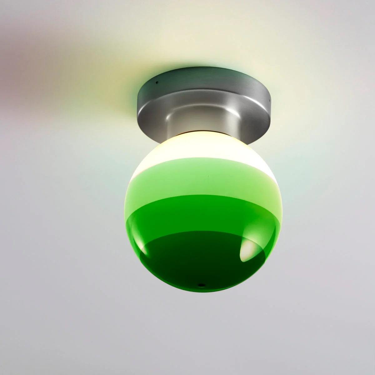 Lampa sufitowa DIPPING zielony Marset Eye on Design