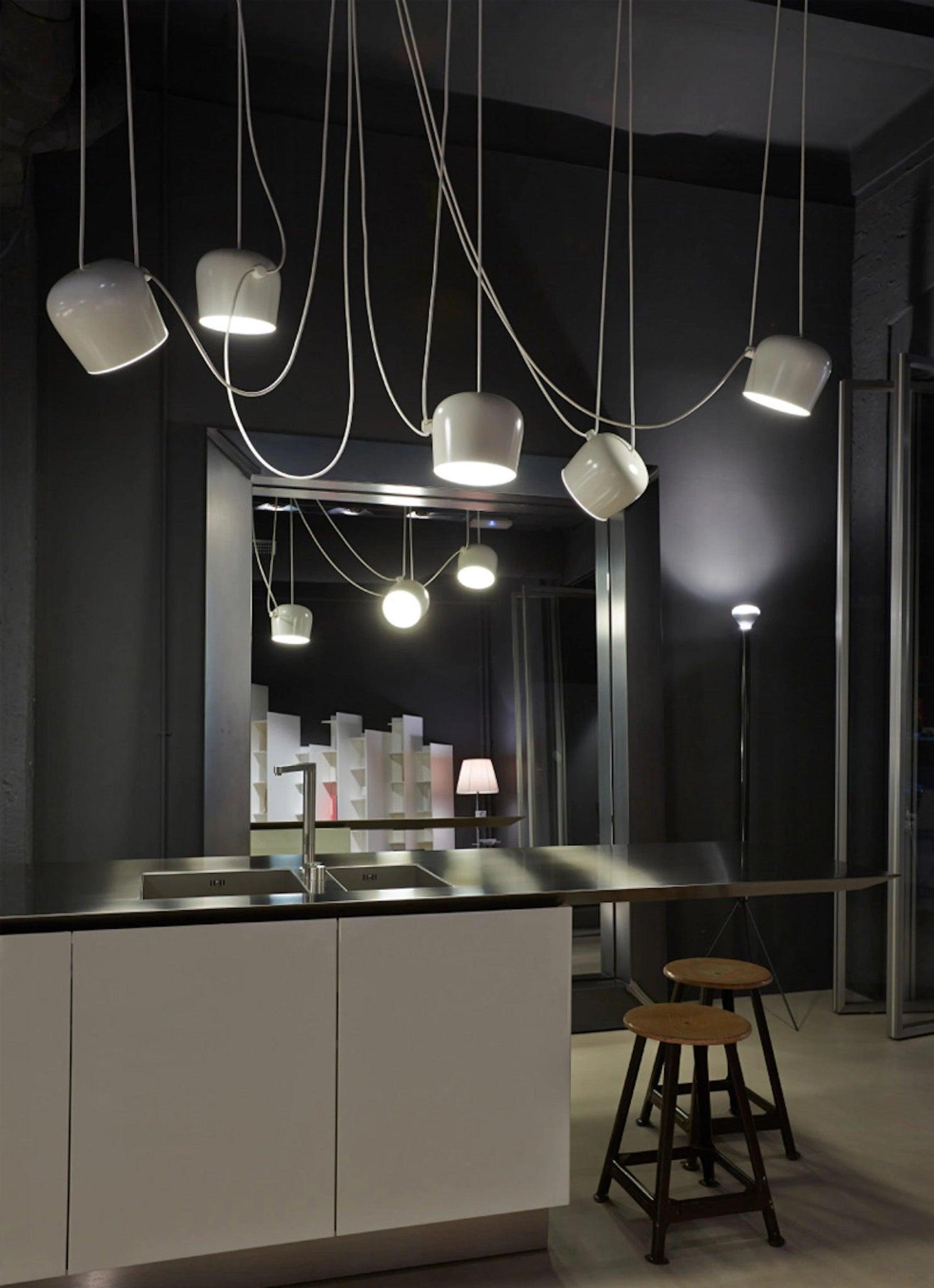 Lampa wisząca AIM biały Flos Eye on Design