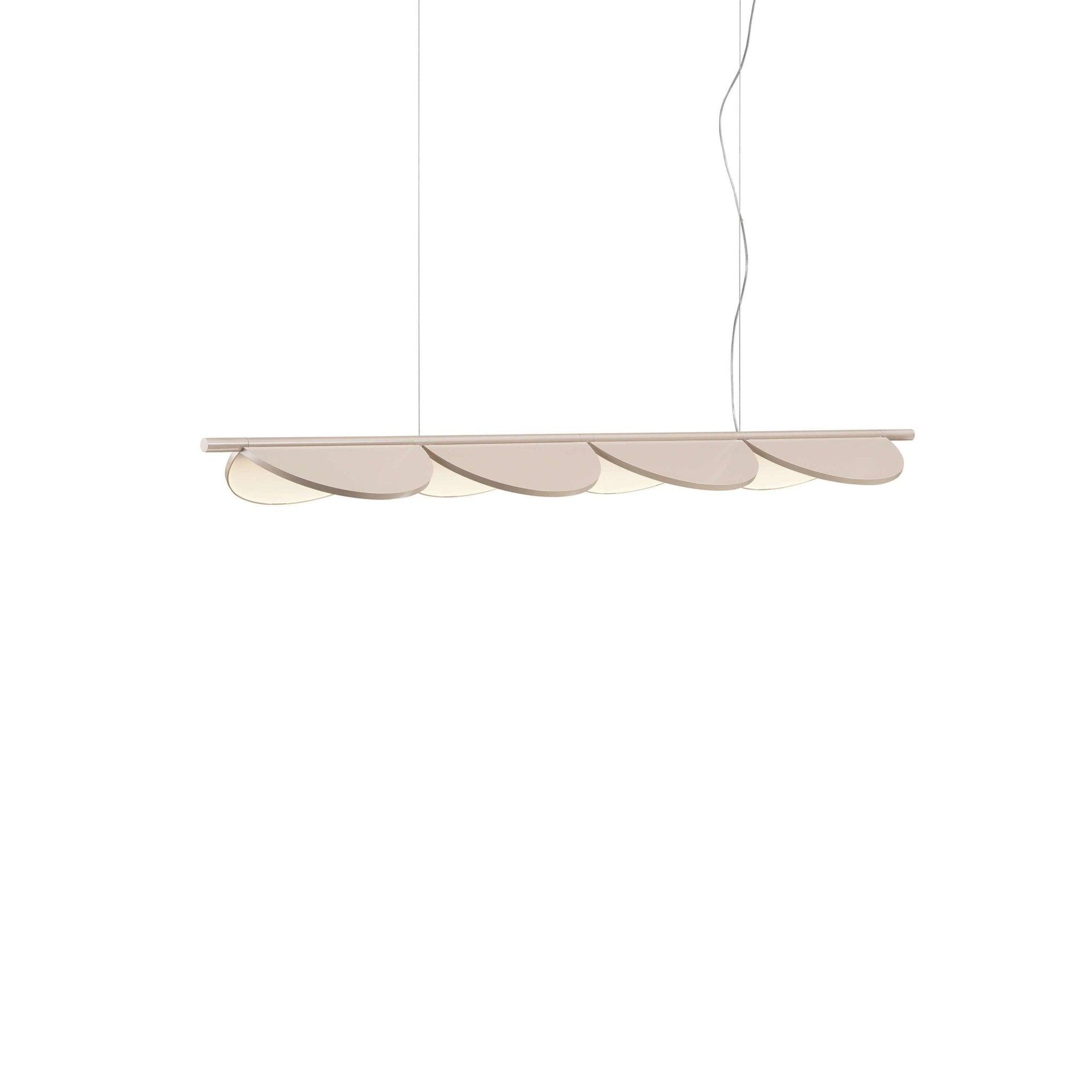 Lampa wisząca ALMENDRA LINEAR beżowy Flos 4 Eye on Design