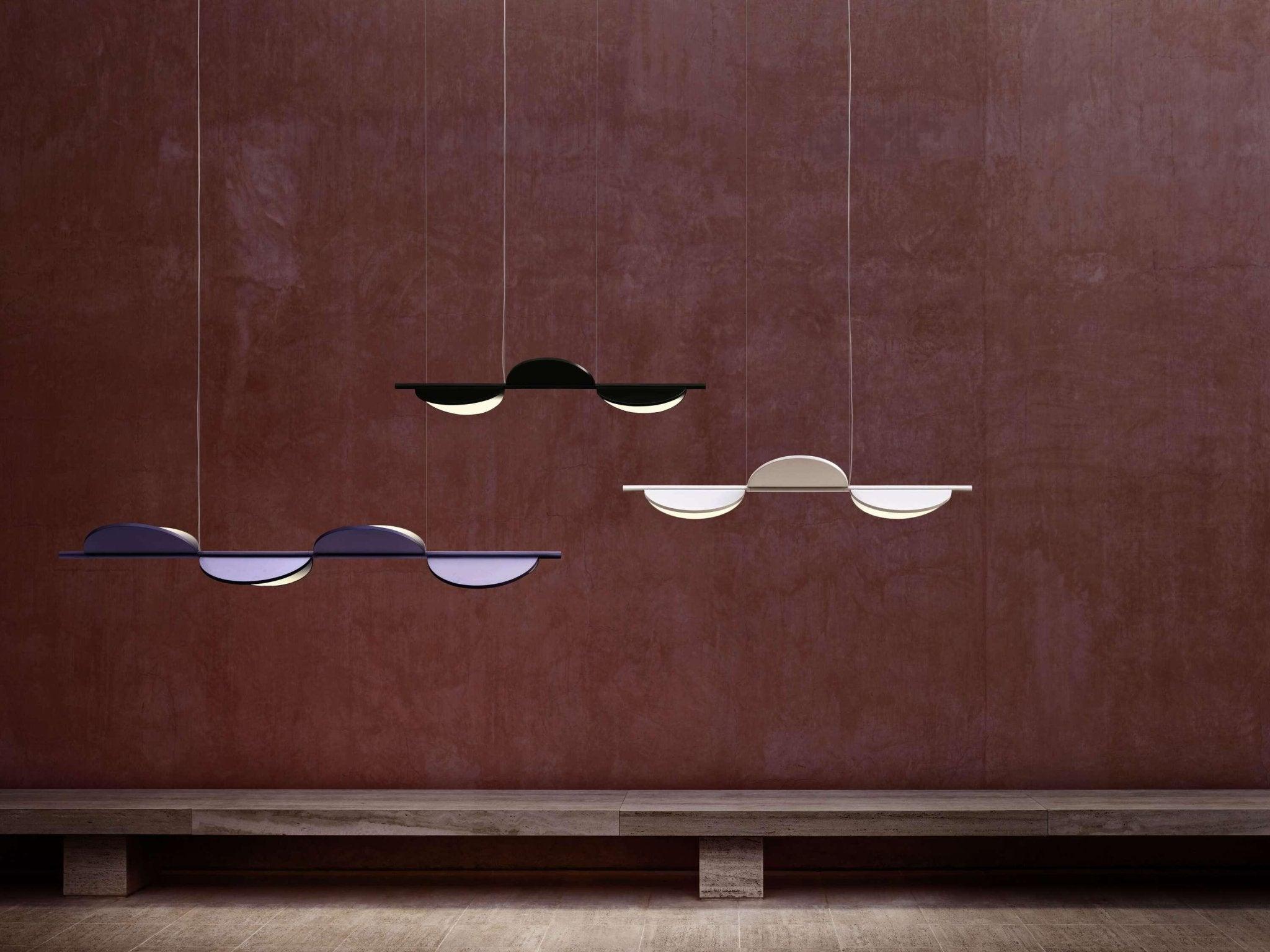 Lampa wisząca ALMENDRA LINEAR biały Flos Eye on Design