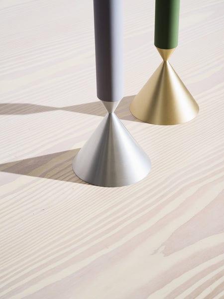 Lampa wisząca APOLLO zielony z mosiężnym wykończeniem Pholc Eye on Design