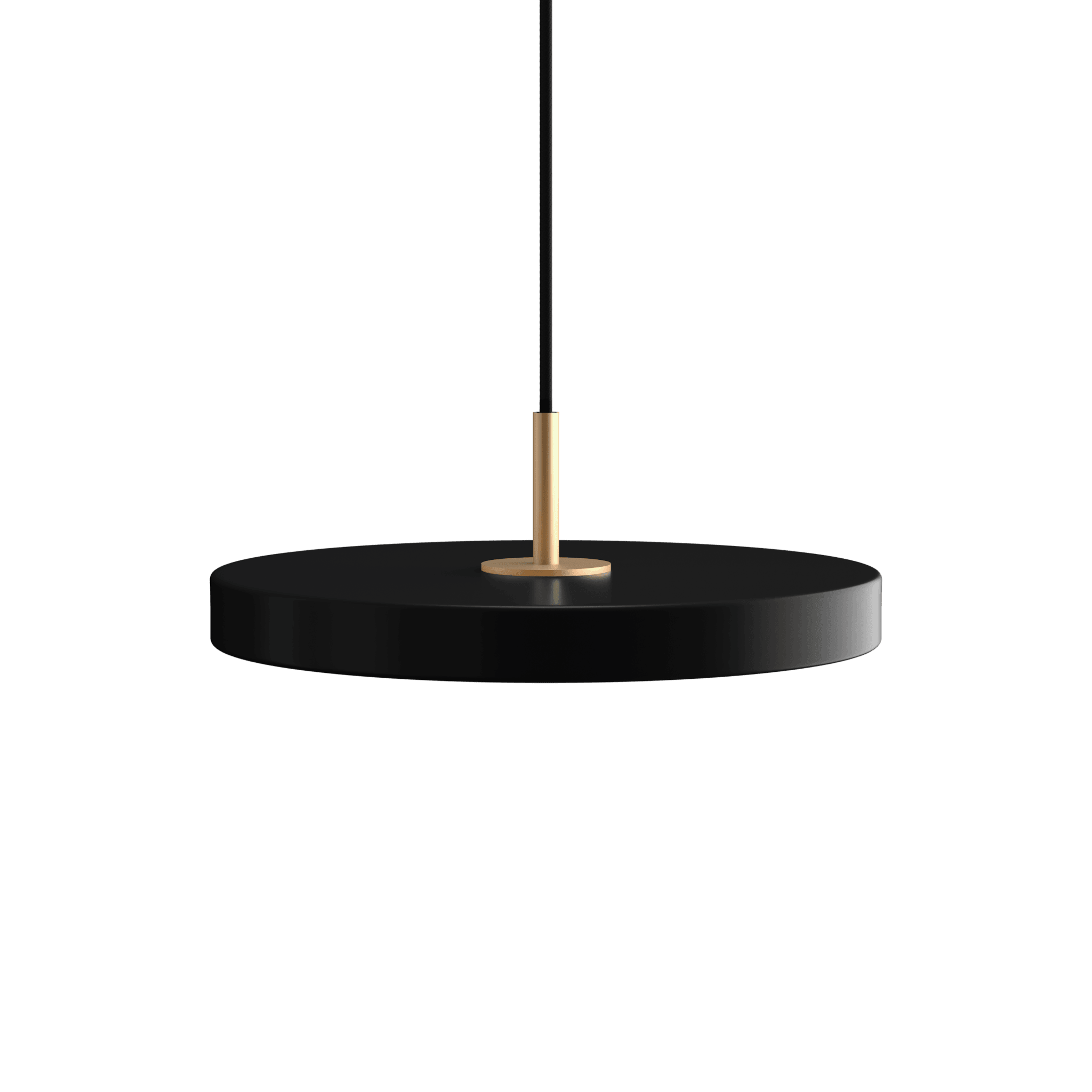 Lampa wisząca ASTERIA czarny UMAGE Ø31 x 3.3 cm Złoty Eye on Design