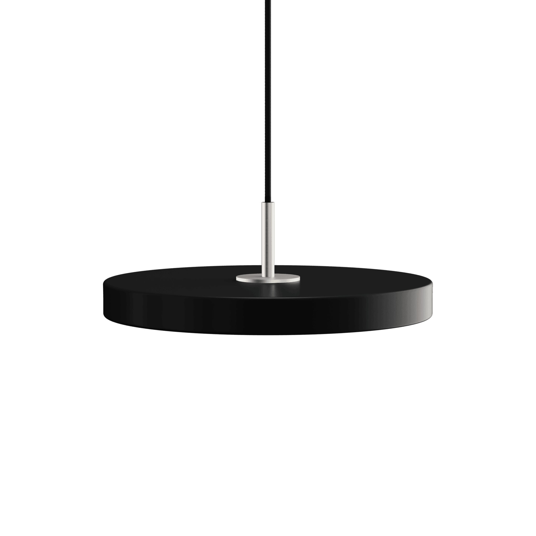 Lampa wisząca ASTERIA czarny UMAGE Ø31 x 3.3 cm Srebrny Eye on Design