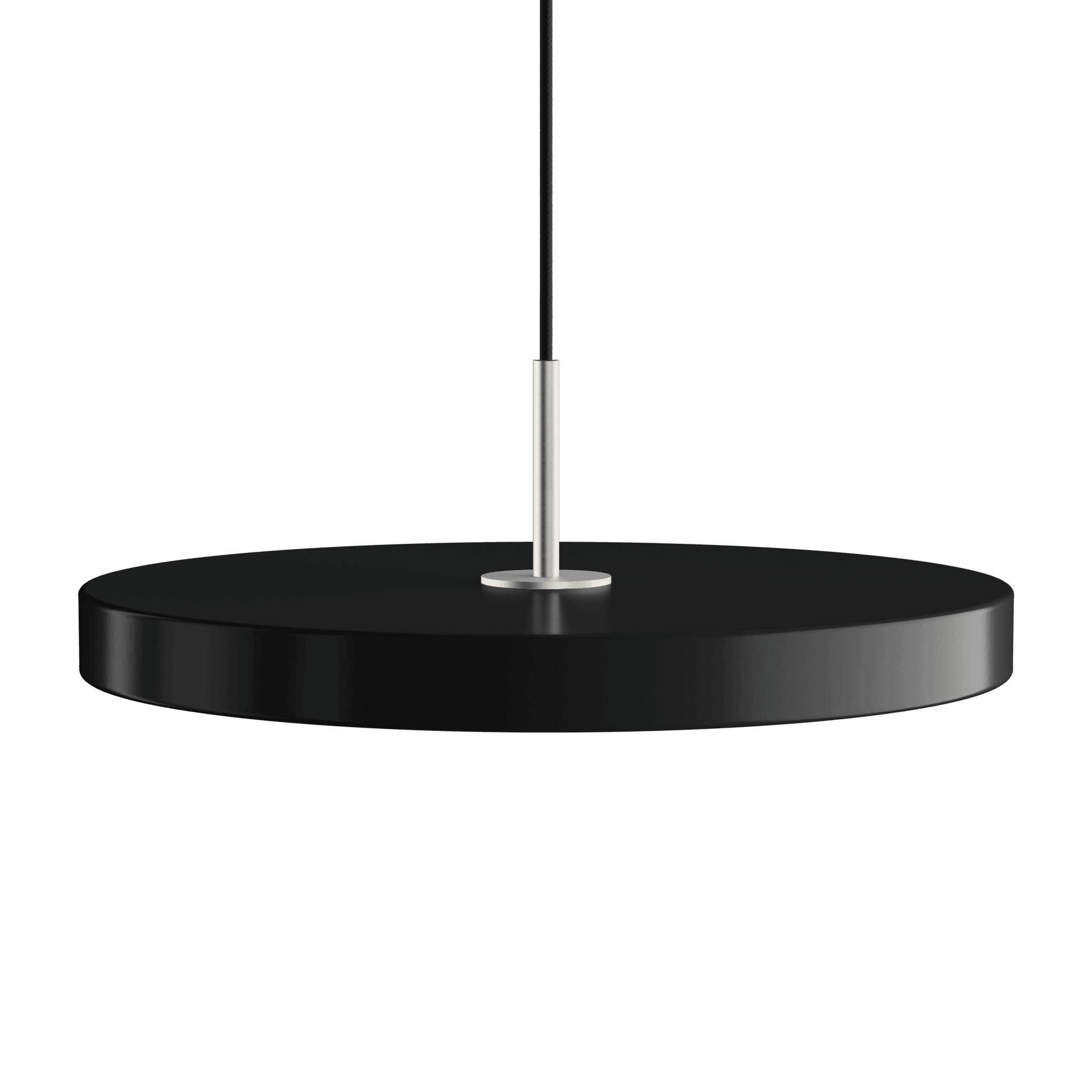 Lampa wisząca ASTERIA czarny UMAGE Ø43 x 4 cm Srebrny Eye on Design