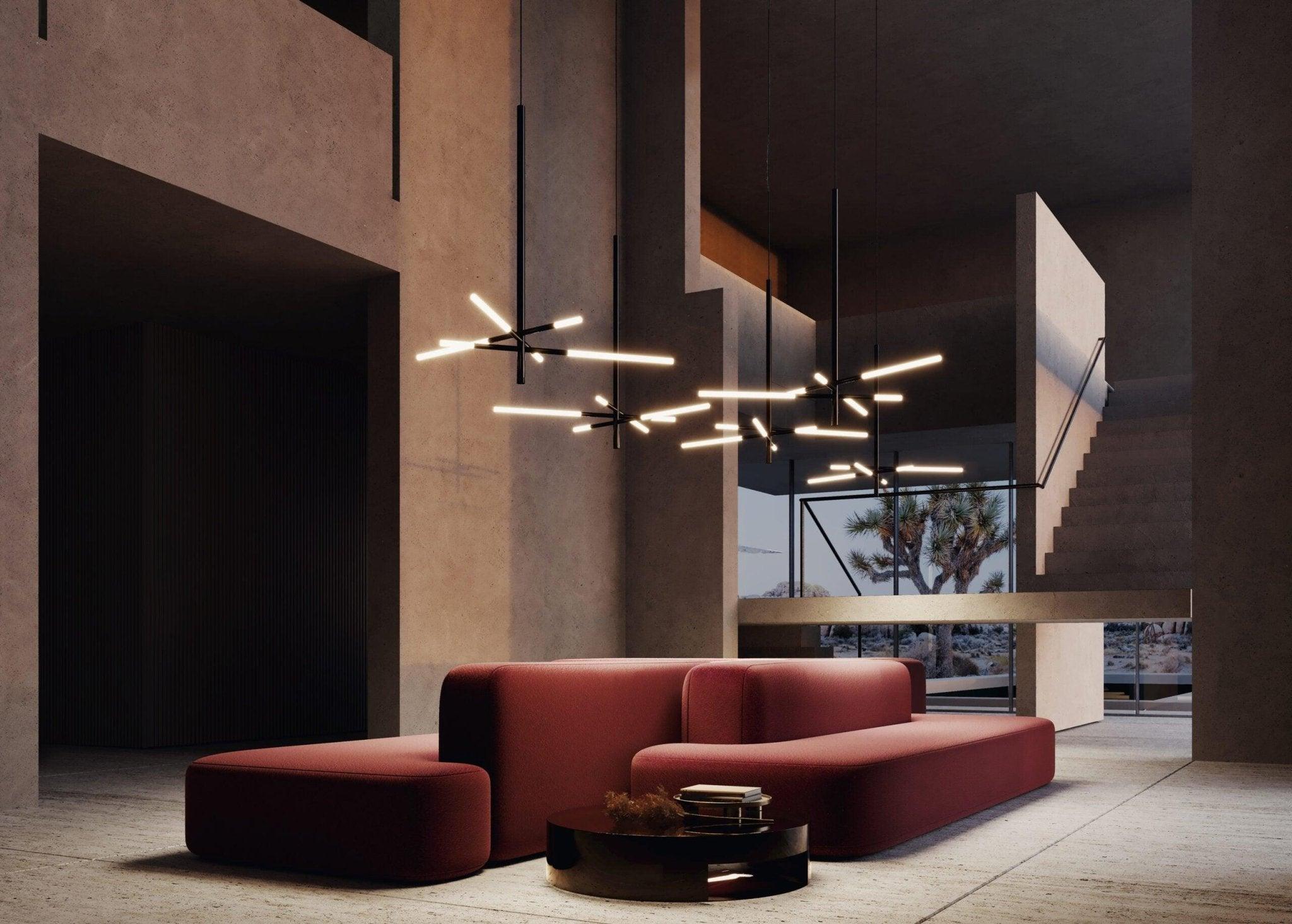 Lampa wisząca BIANCA czarny Contardi Eye on Design