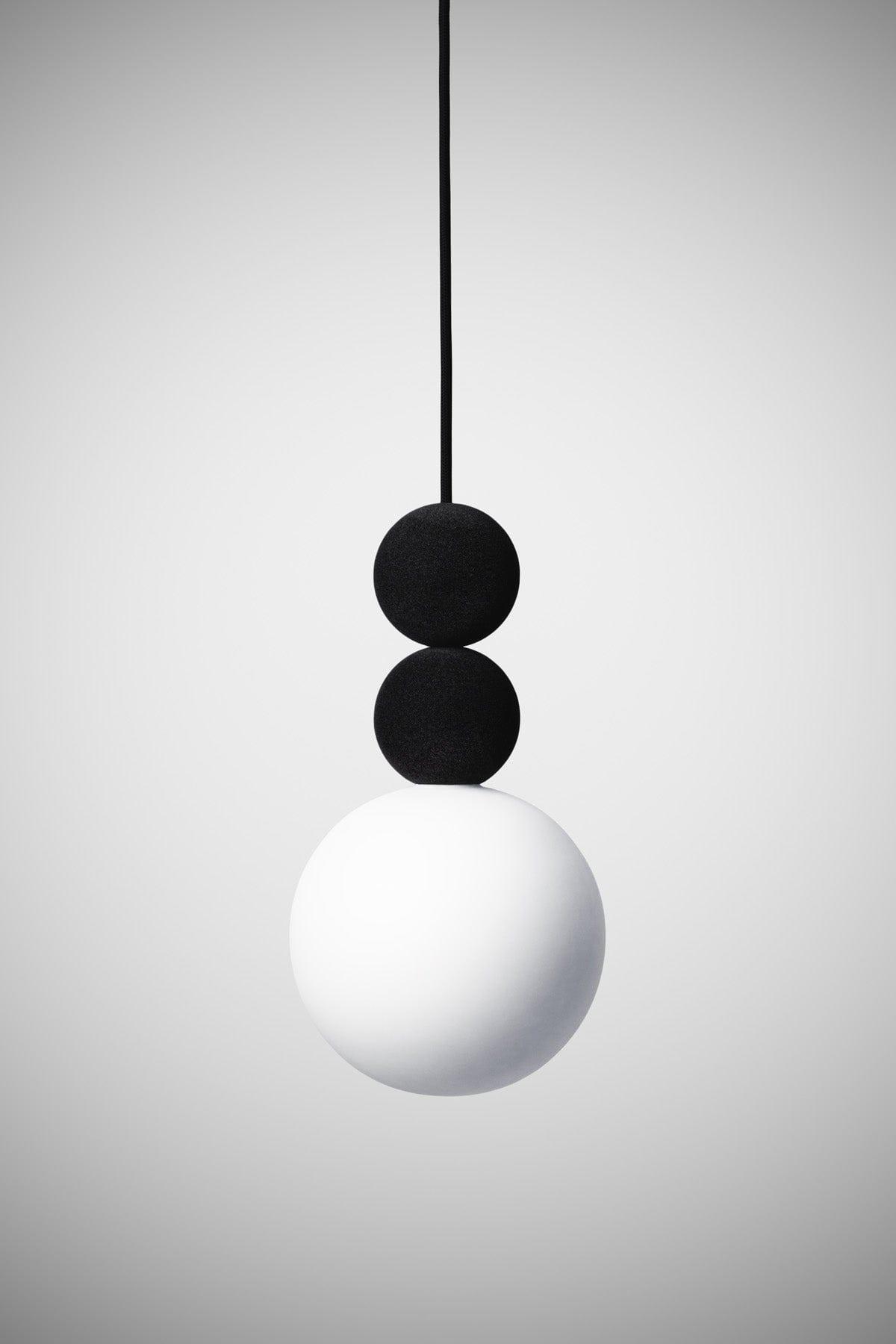 Lampa wisząca BOLA BOLA VELVET czarna Loftlight Eye on Design