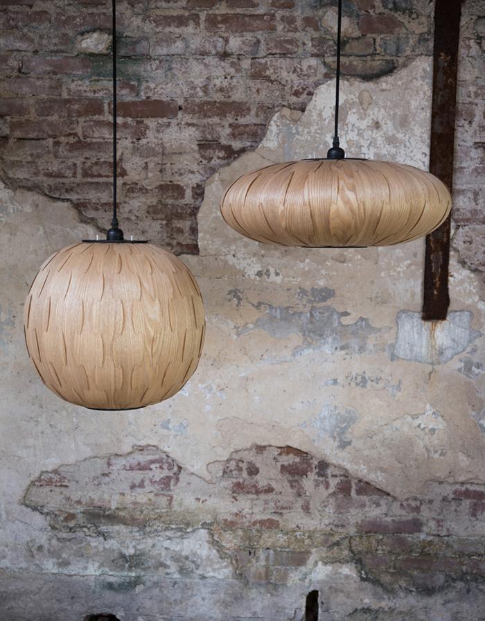 Lampa wisząca BOND OVAL jesion Dutchbone Eye on Design