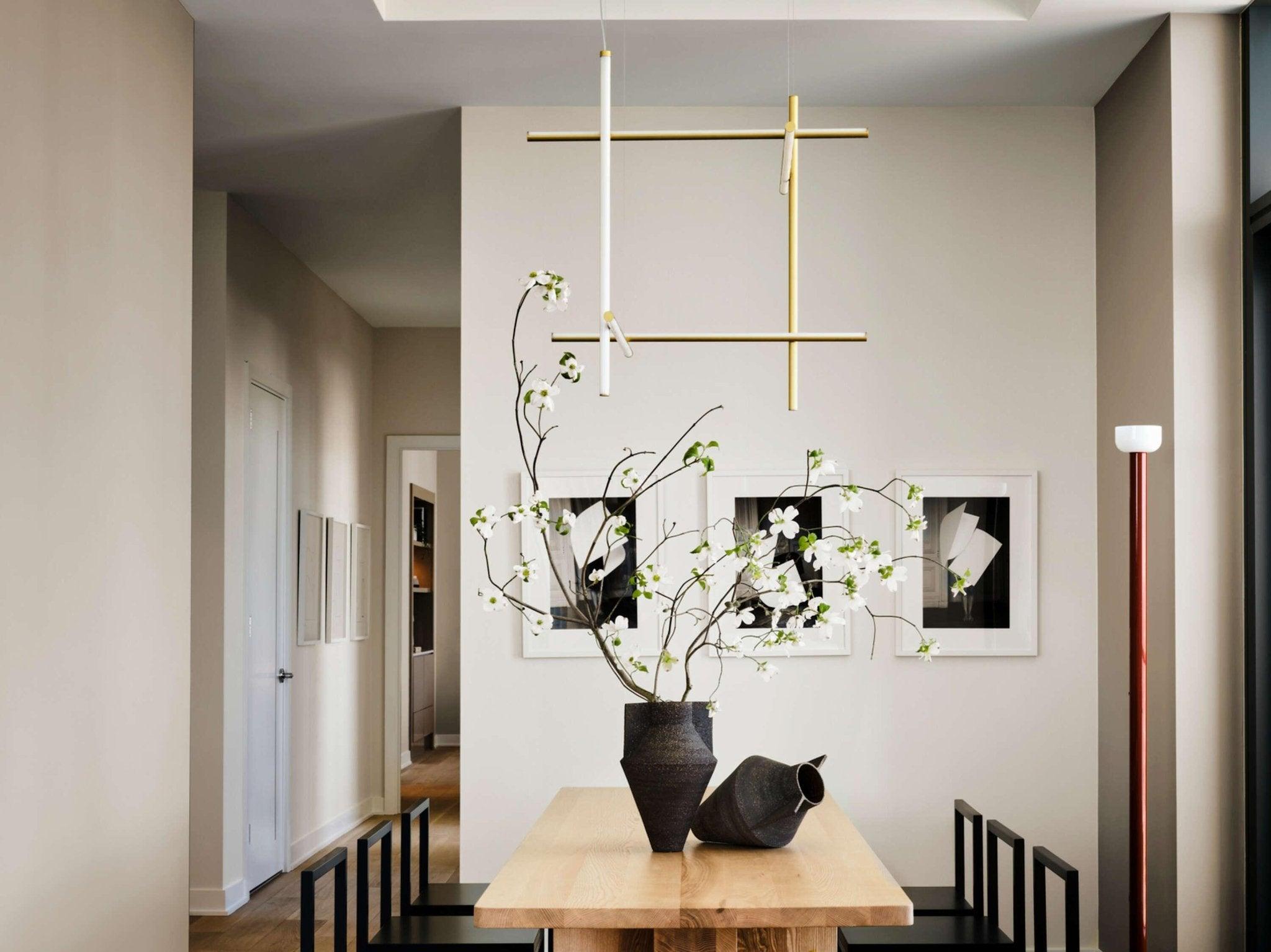 Lampa wisząca COORDINATES 3 szampański Flos Eye on Design