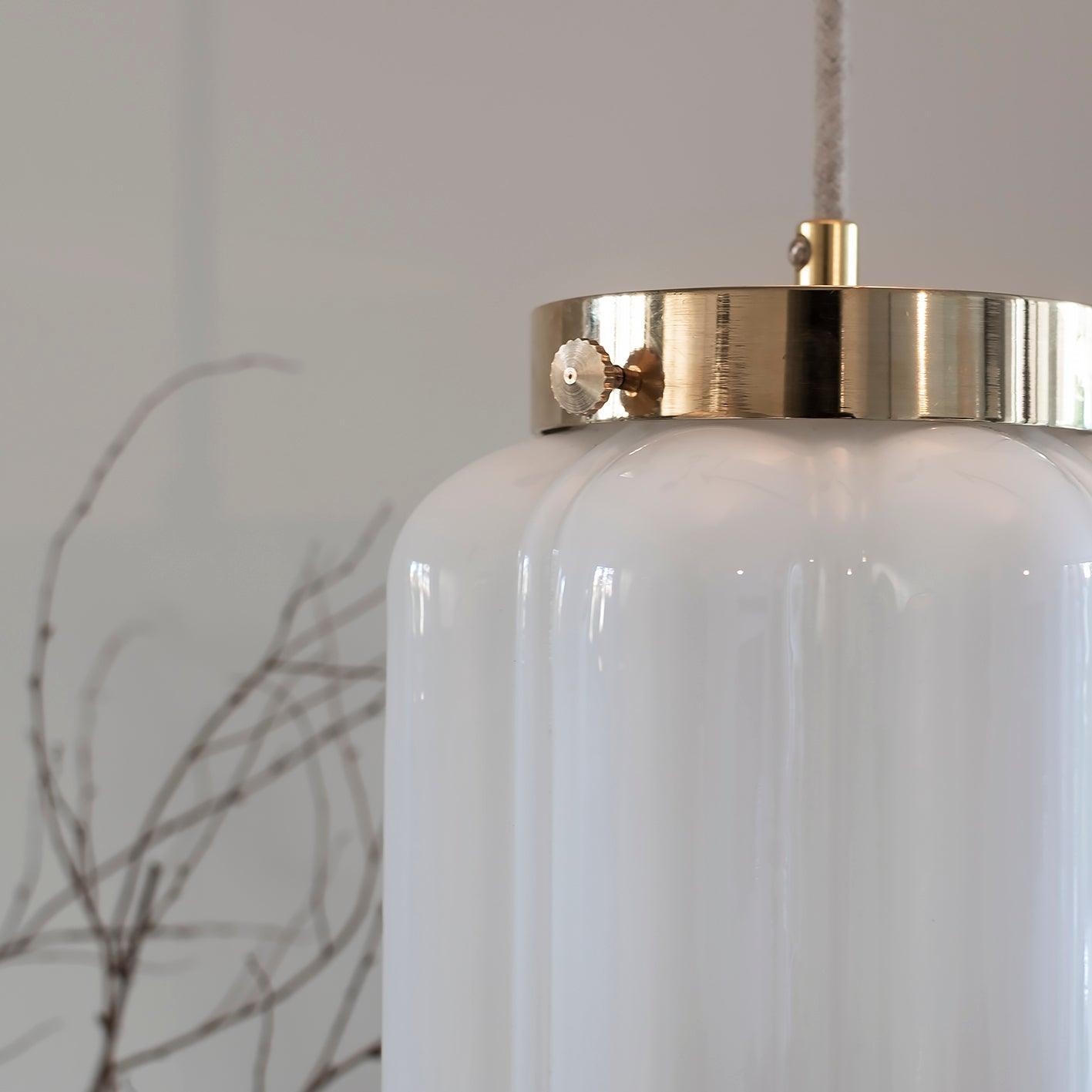 Lampa wisząca DECO nikiel Embassy Interiors Eye on Design
