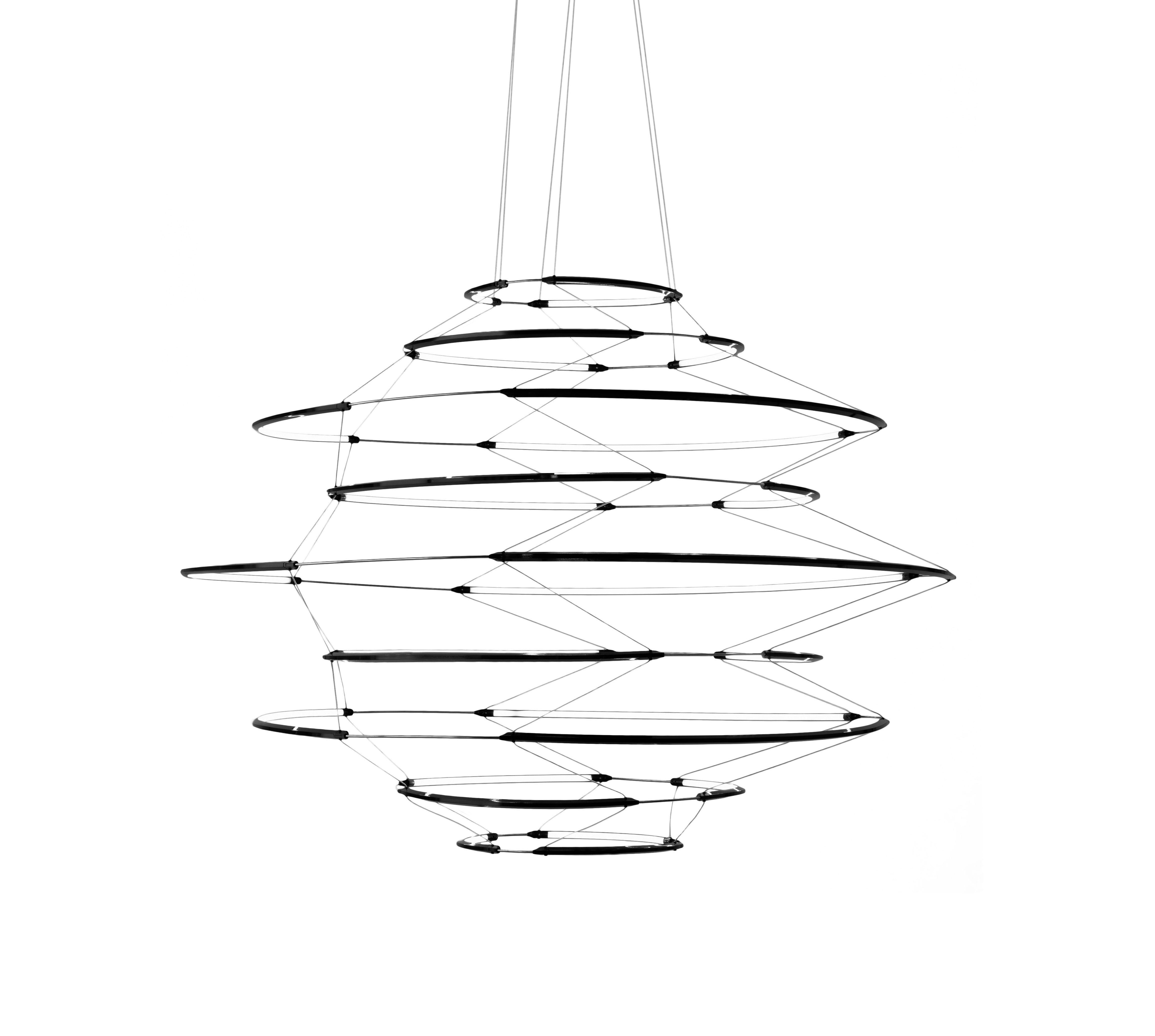 Lampa wisząca DROP 9 czarny - Eye on Design