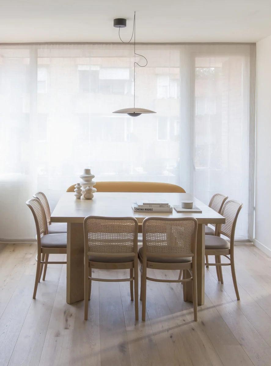 Lampa wisząca GINGER mosiężny z białym wykończeniem Marset Eye on Design