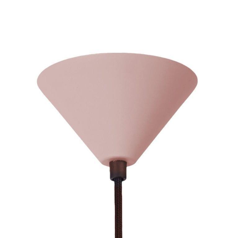 Lampa wisząca KONKO pudrowy róż Loftlight Eye on Design