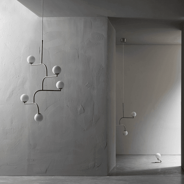 Lampa wisząca MOBIL GRAND nikiel Pholc Eye on Design