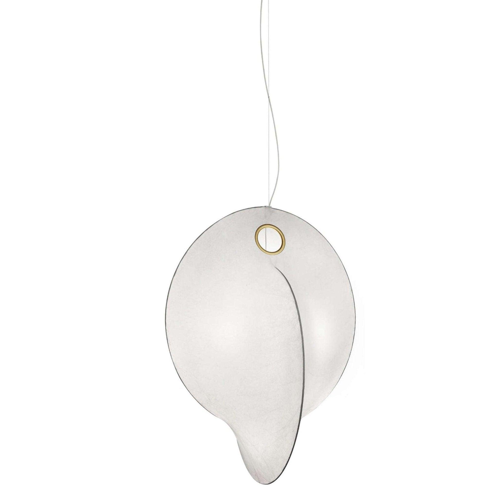 Lampa wisząca OVERLAP biały Flos L bez żarówki Eye on Design