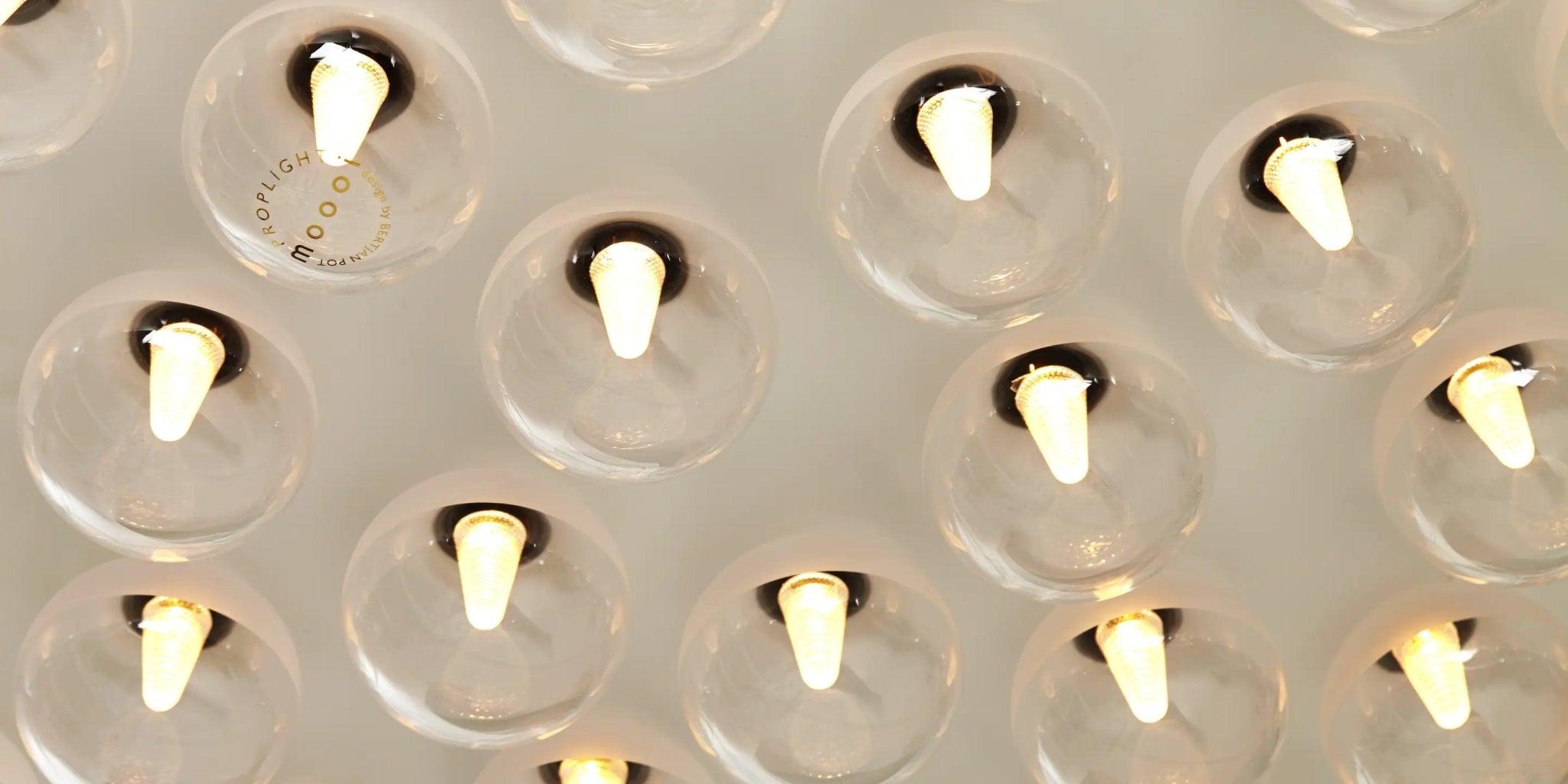 Lampa wisząca PROP LIGHT ROUND SINGLE szkło Moooi Eye on Design