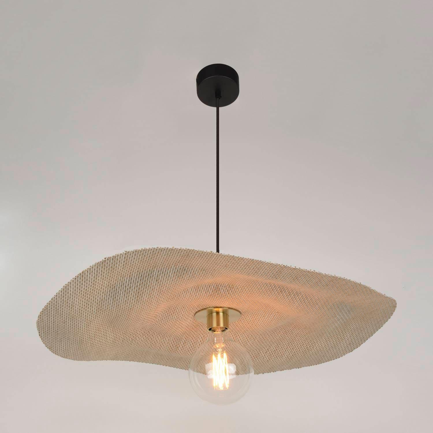 Lampa wisząca RIVAGE beżowy len Market Set Eye on Design