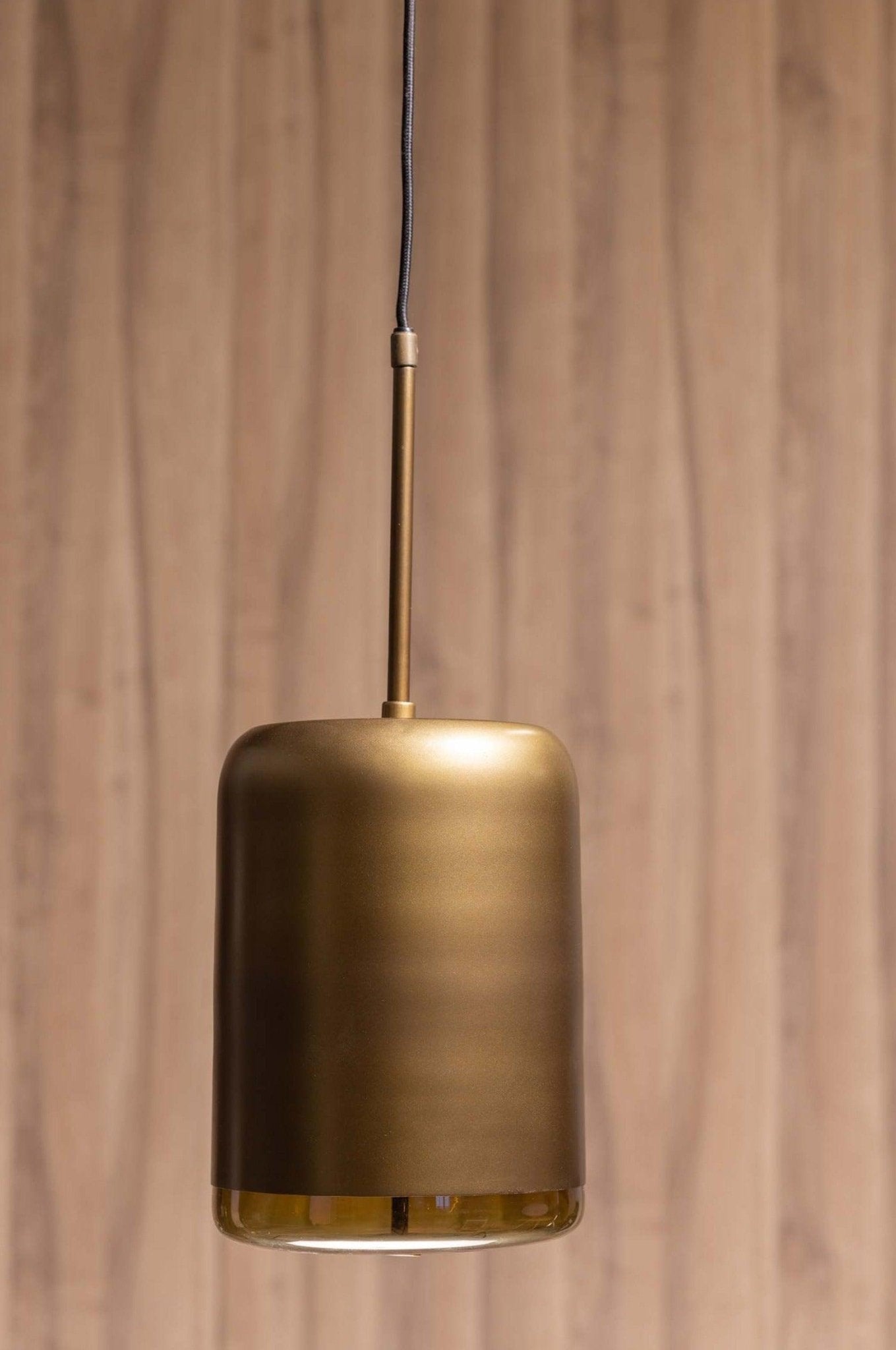 Lampa wisząca SAFA mosiądz Woood Exclusive Eye on Design
