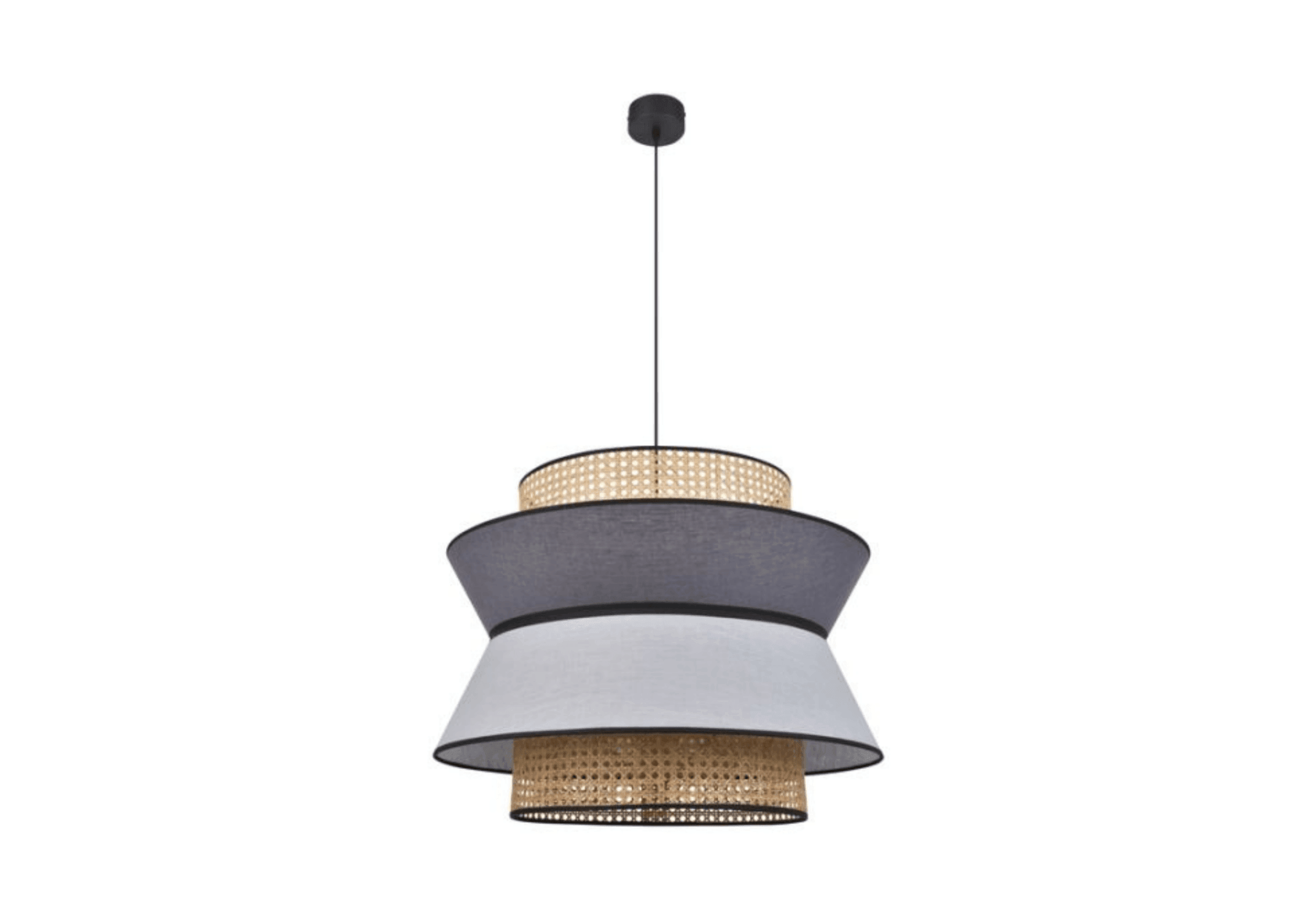 Lampa wisząca SINGAPOUR XL/XXL antracytowy Market Set Ø58 x 45 cm Eye on Design