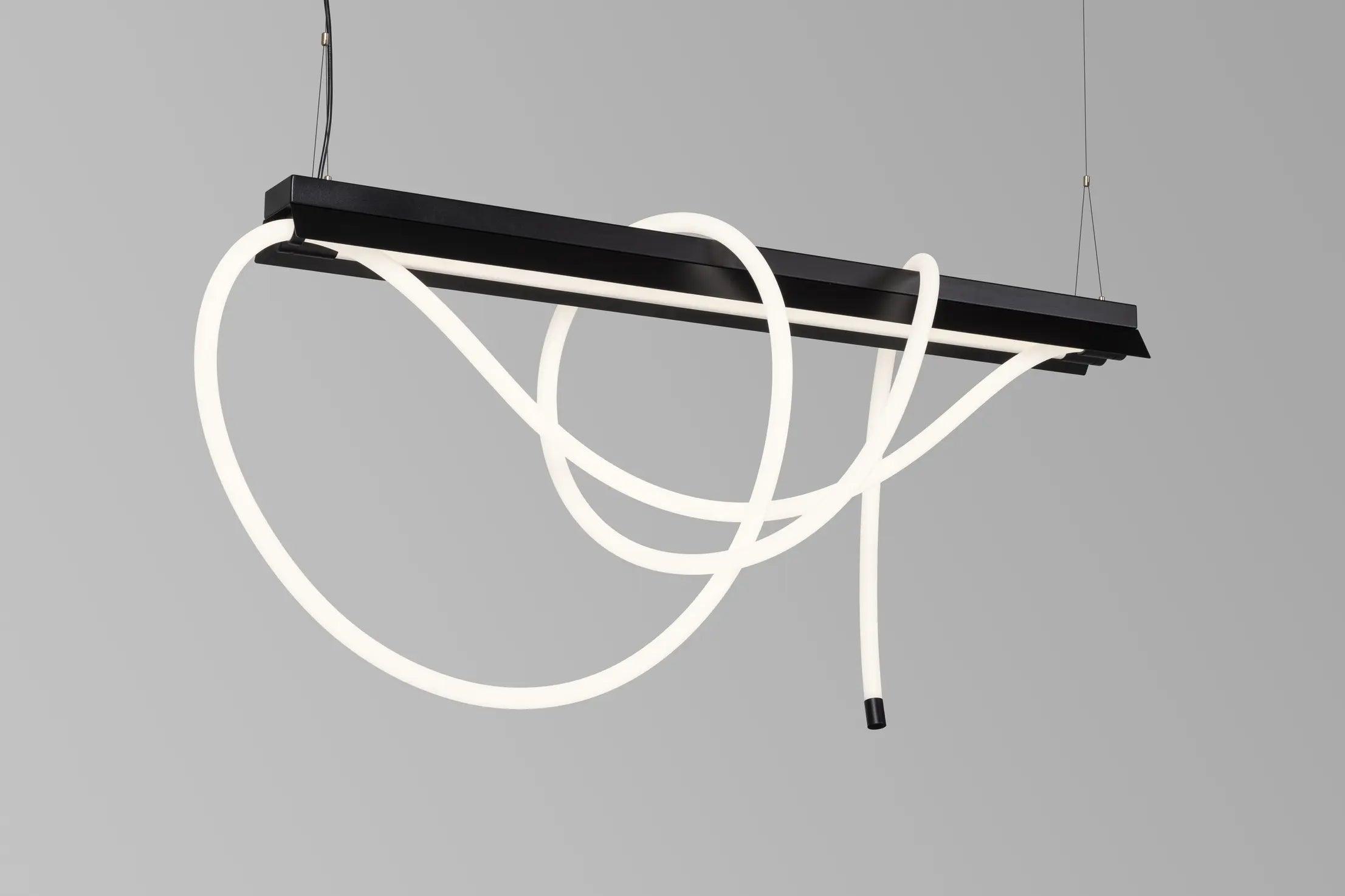 Lampa wisząca TUBELIGHT czarny Moooi Eye on Design