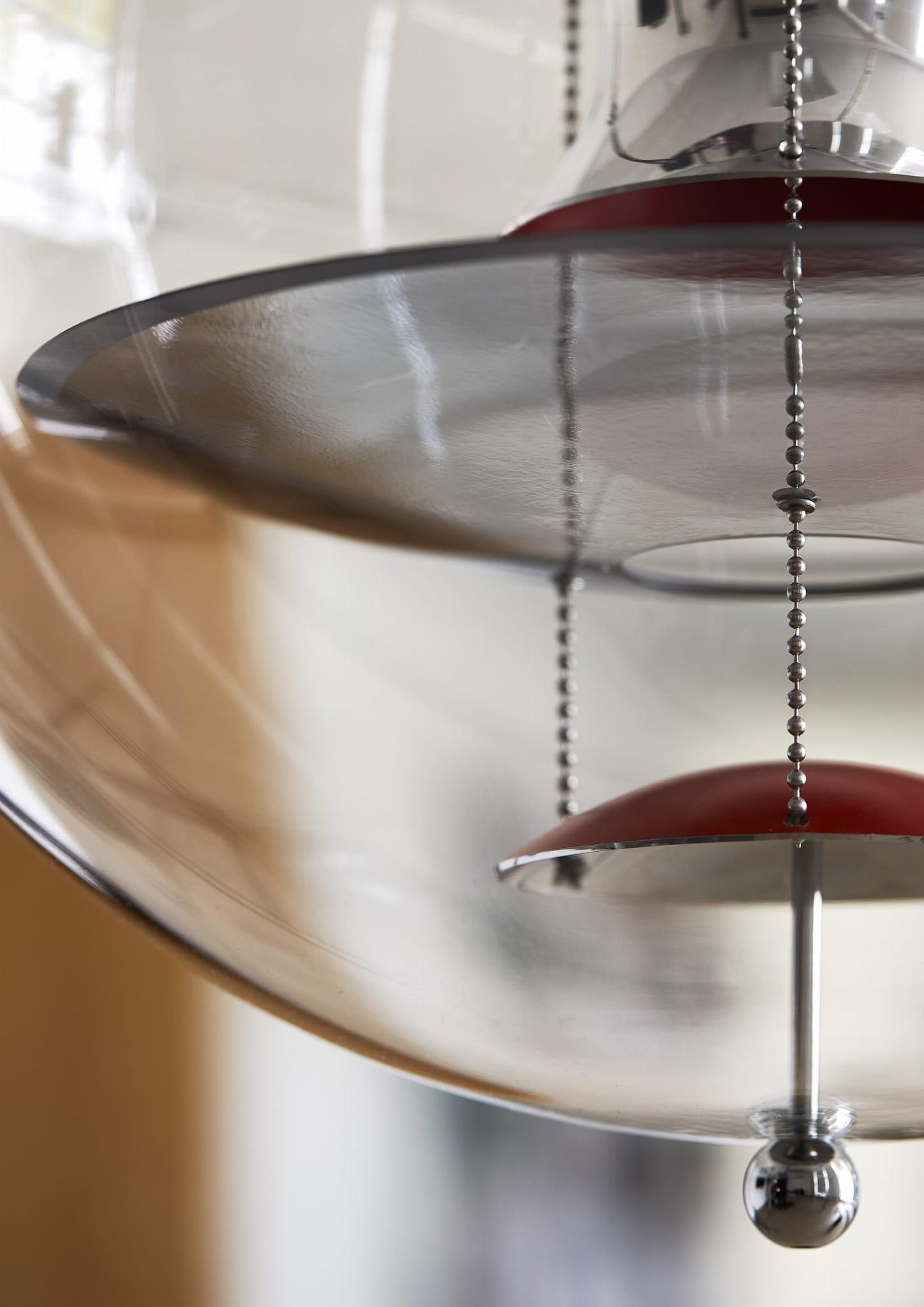 Lampa wisząca VP GLOBE kolorowe szkło Verpan Eye on Design