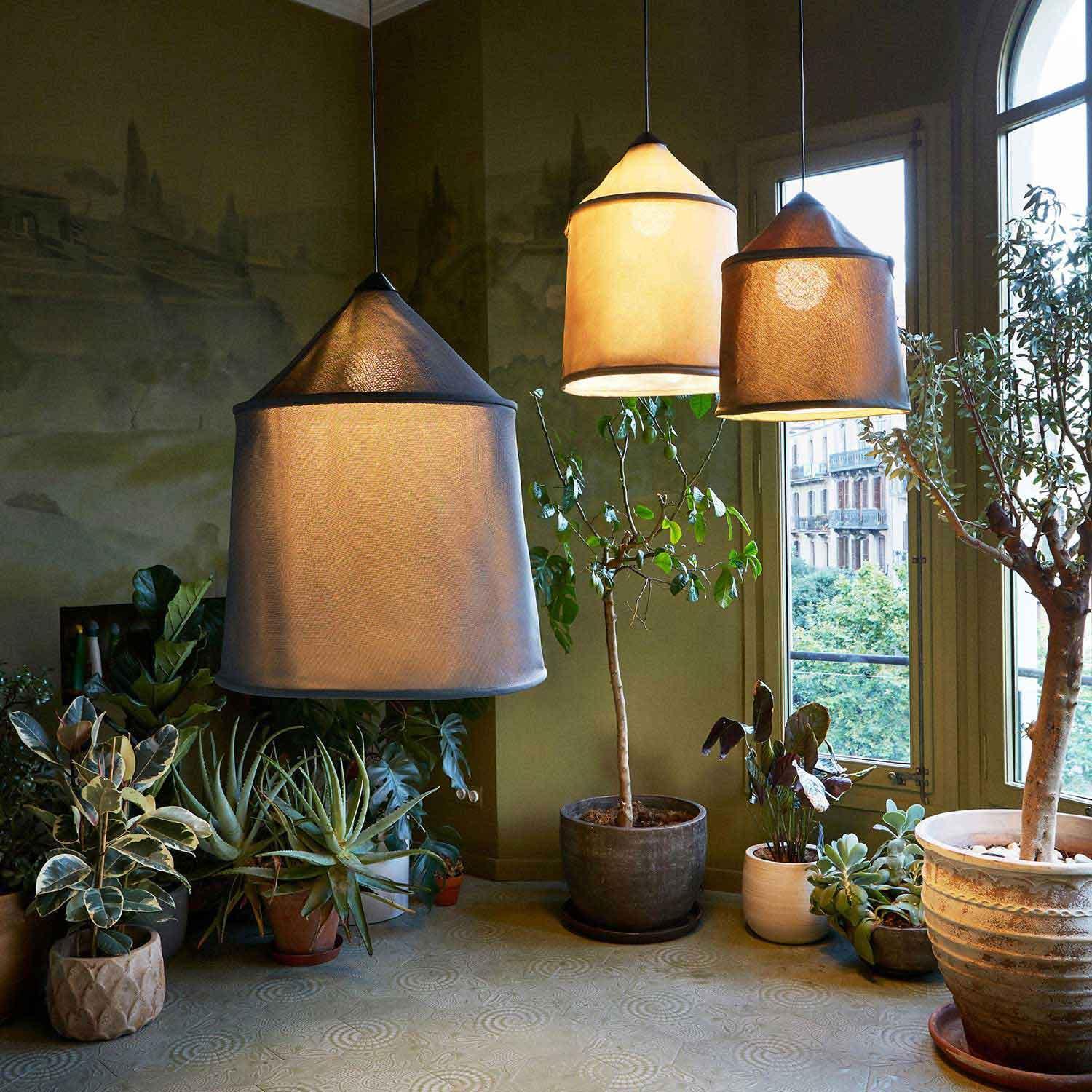 Lampa wisząca zewnętrzna JAIMA zielony Marset Eye on Design