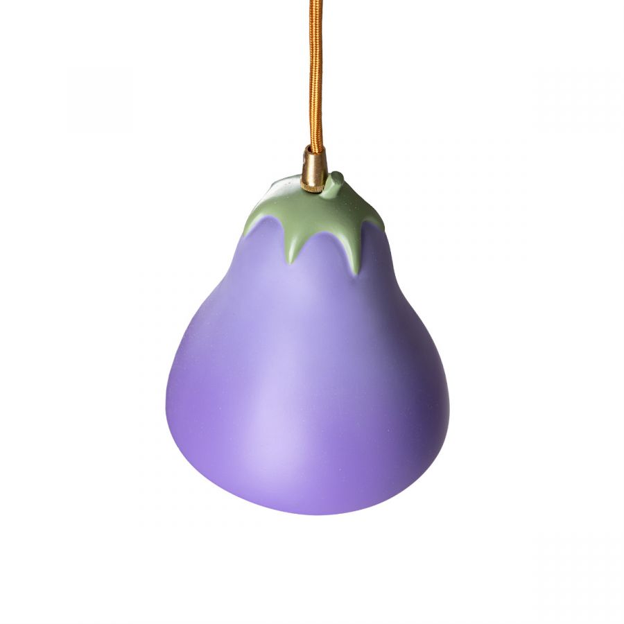Vitamin -Hanglampe - lila Aubergee