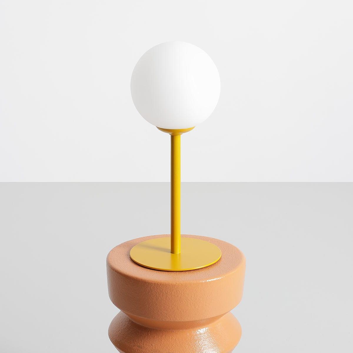 Lampka biurkowa PINNE musztardowy Artera Eye on Design