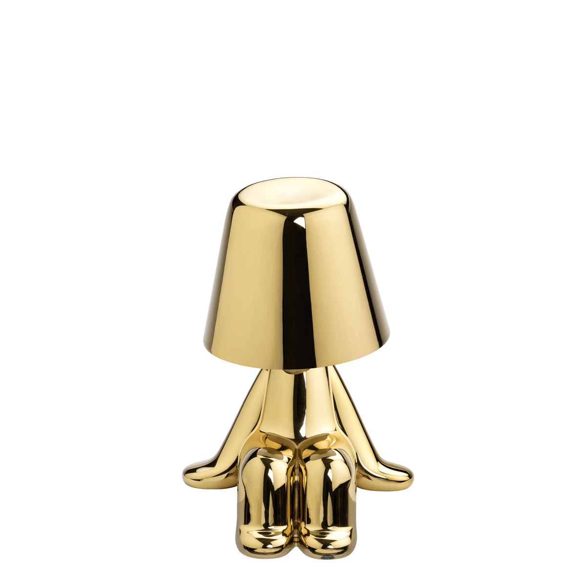 Lampka GOLDEN BROTHER SAM złoty Qeeboo Eye on Design