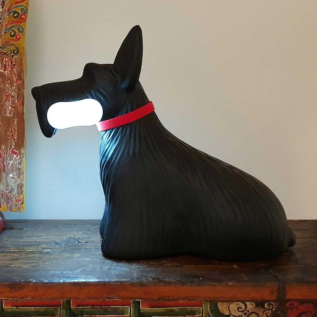 Lampka SCOTTIE czarny Qeeboo Eye on Design