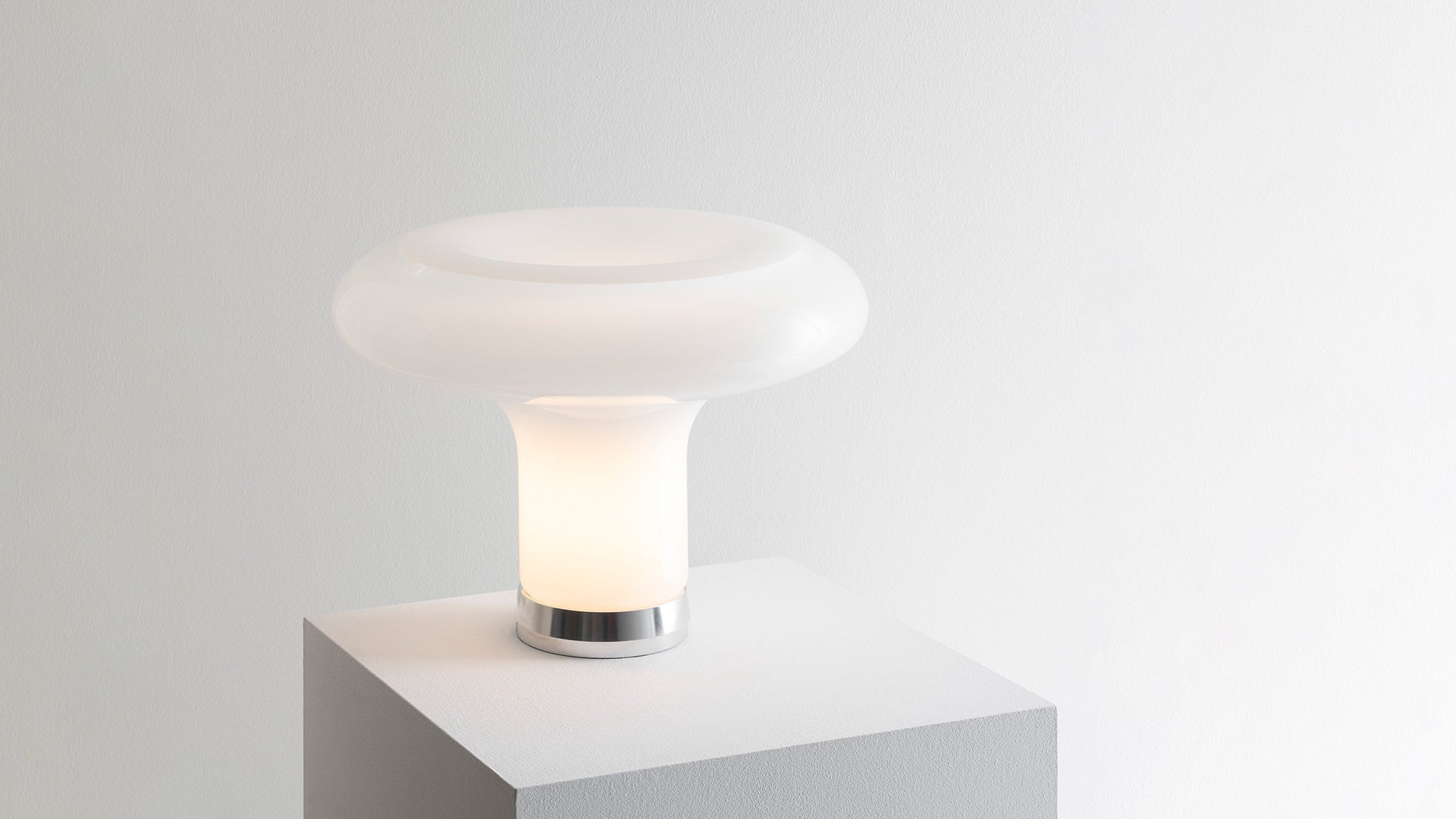 LESBO blown glass table lamp