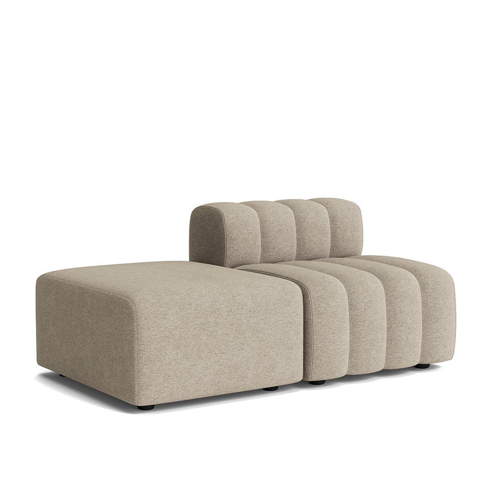 Leżanka modułowa STUDIO boucle beżowy NORR11 Eye on Design