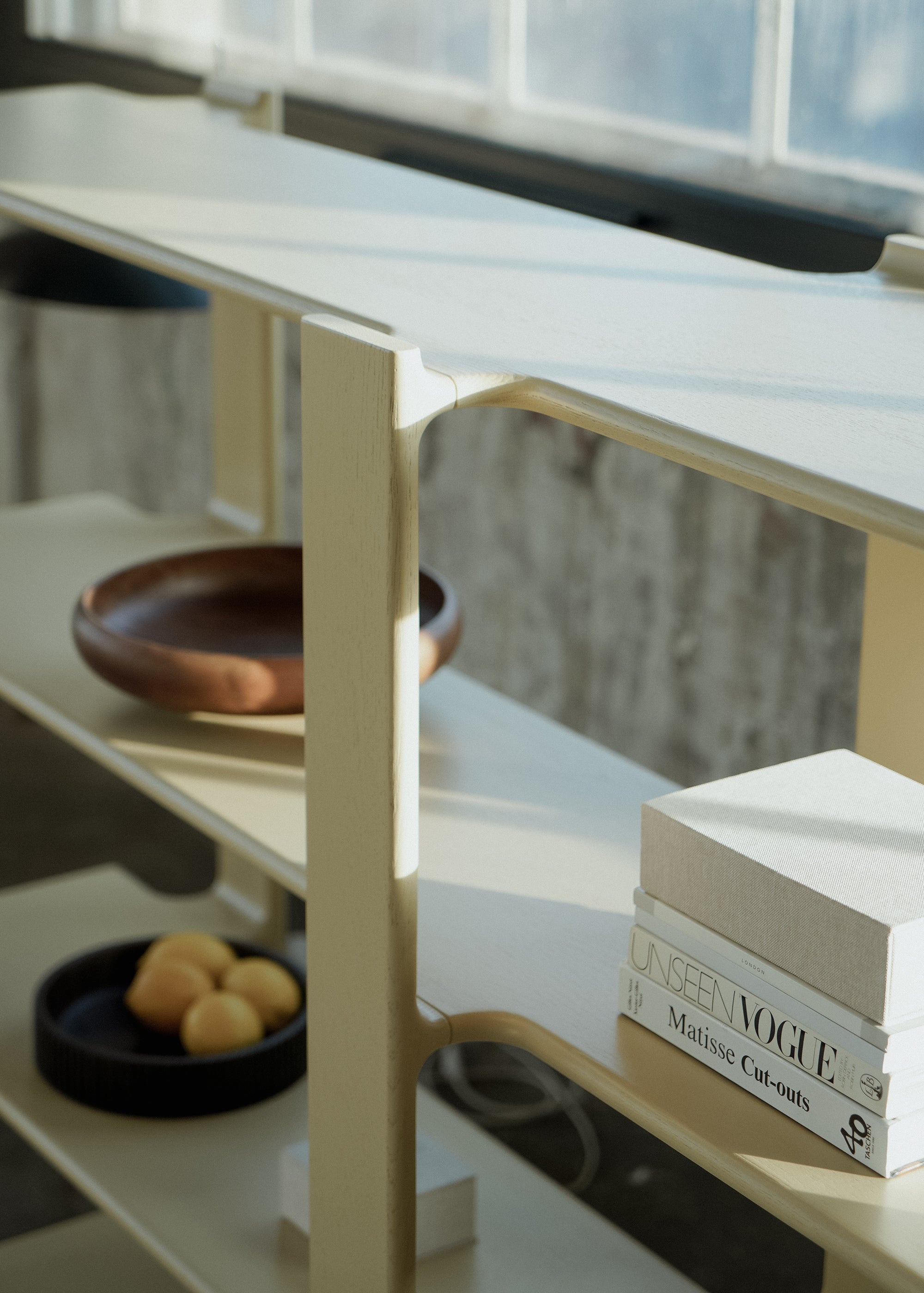 LIGO DUO Shelf dark oak wood