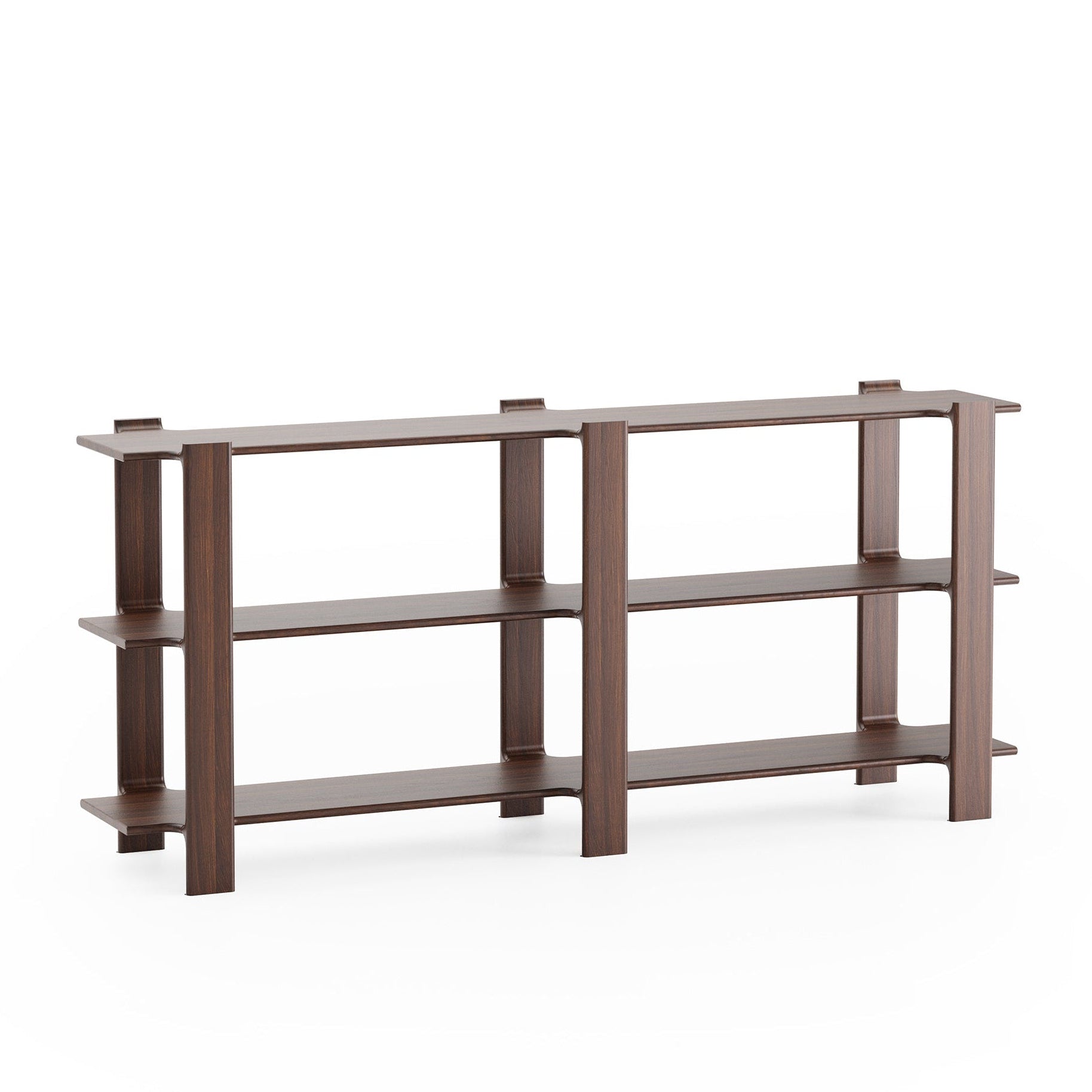 LIGO DUO Shelf dark oak wood