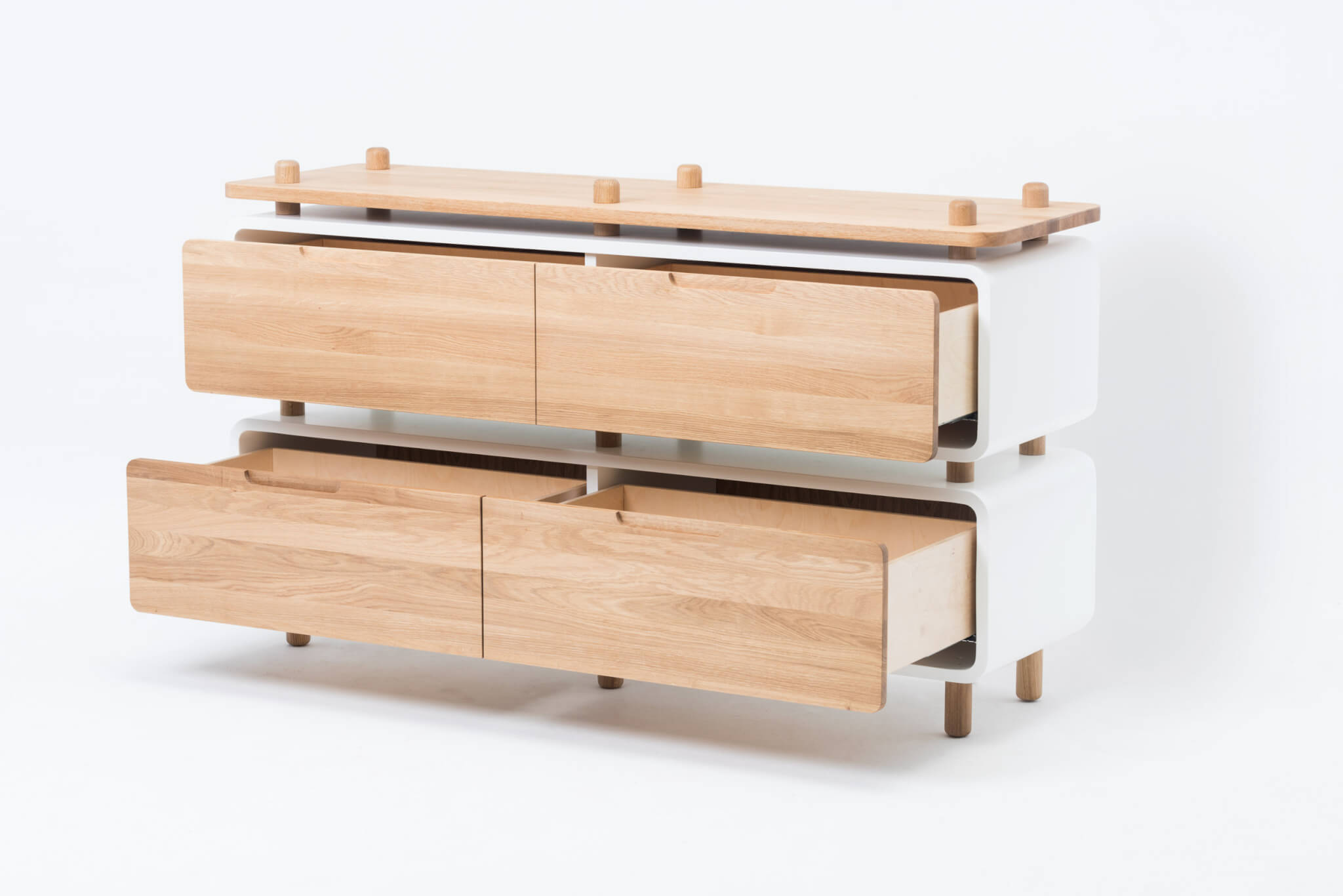 LOOP 154 Chest of Drawers Oak