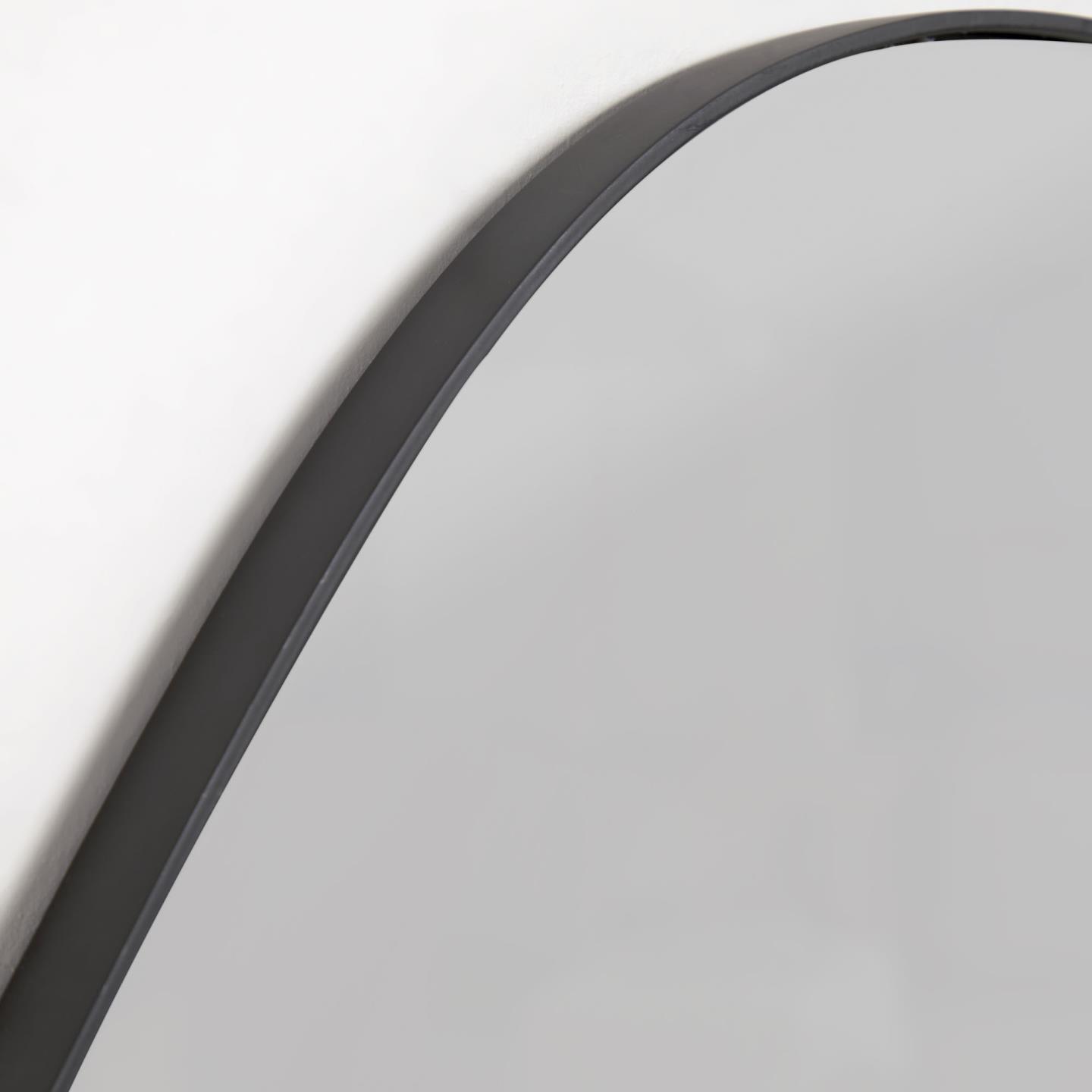 Lustro ANERA czarny metal La Forma Eye on Design
